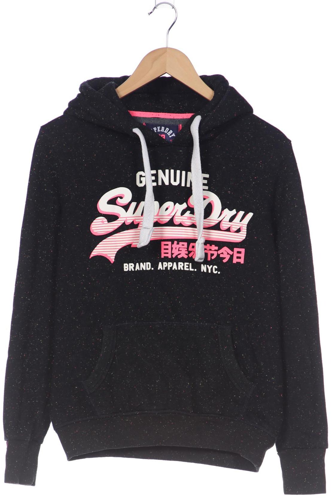 

Superdry Damen Kapuzenpullover, schwarz, Gr. 38