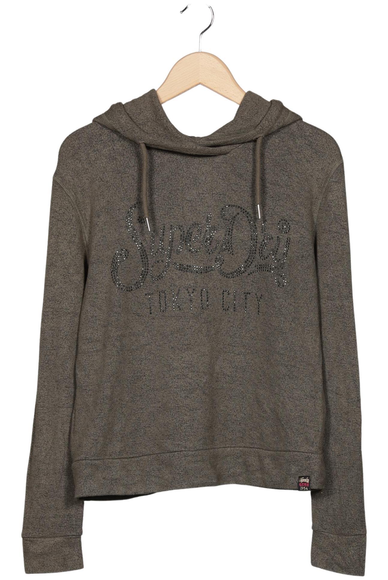 

Superdry Damen Kapuzenpullover, grau, Gr. 36