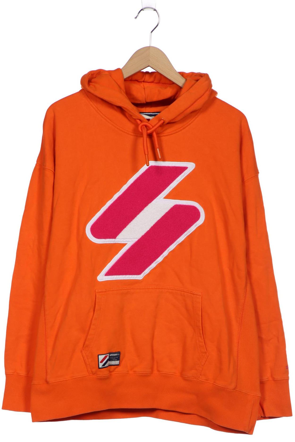 

Superdry Damen Kapuzenpullover, orange, Gr. 38