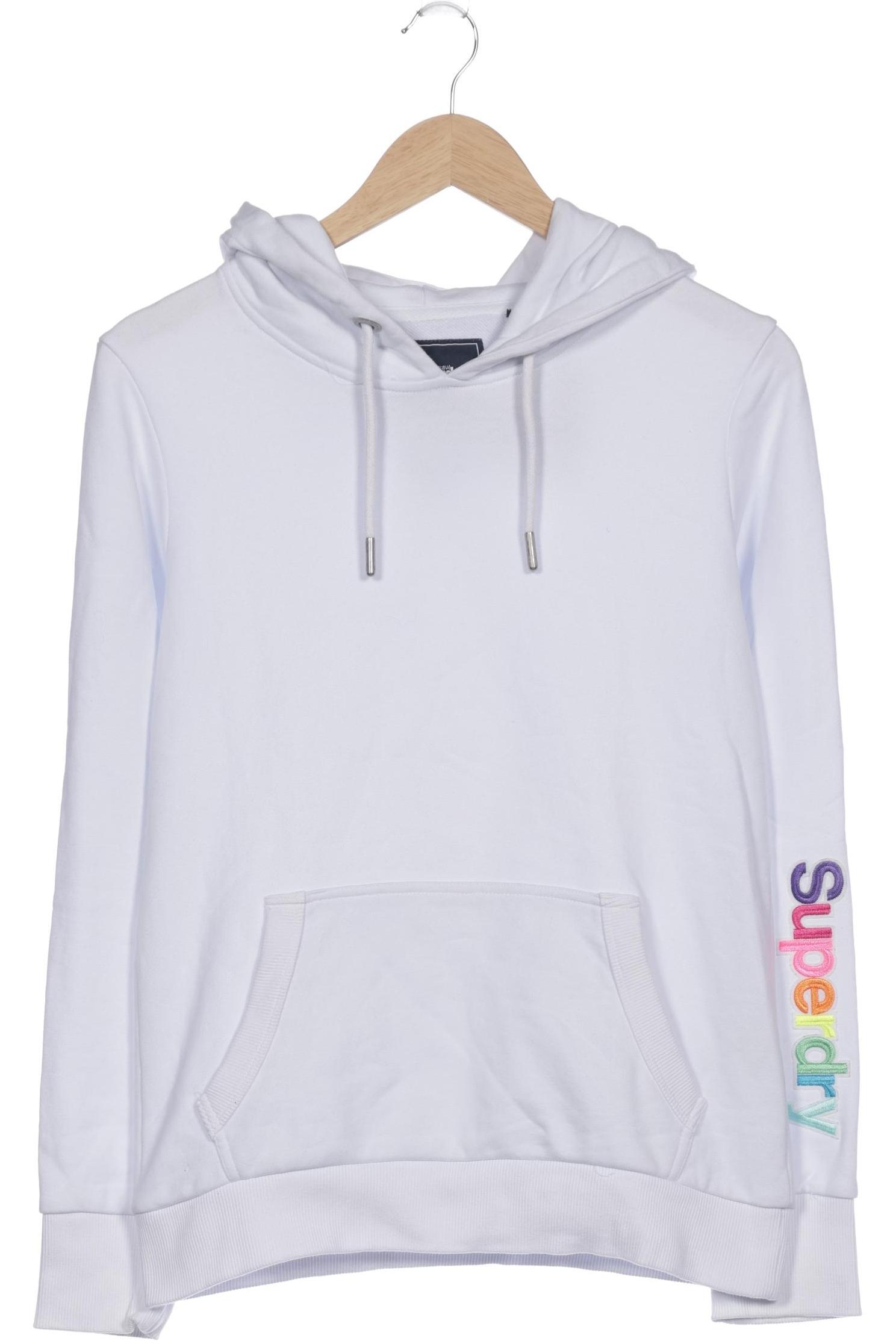 

Superdry Damen Kapuzenpullover, weiß, Gr. 38