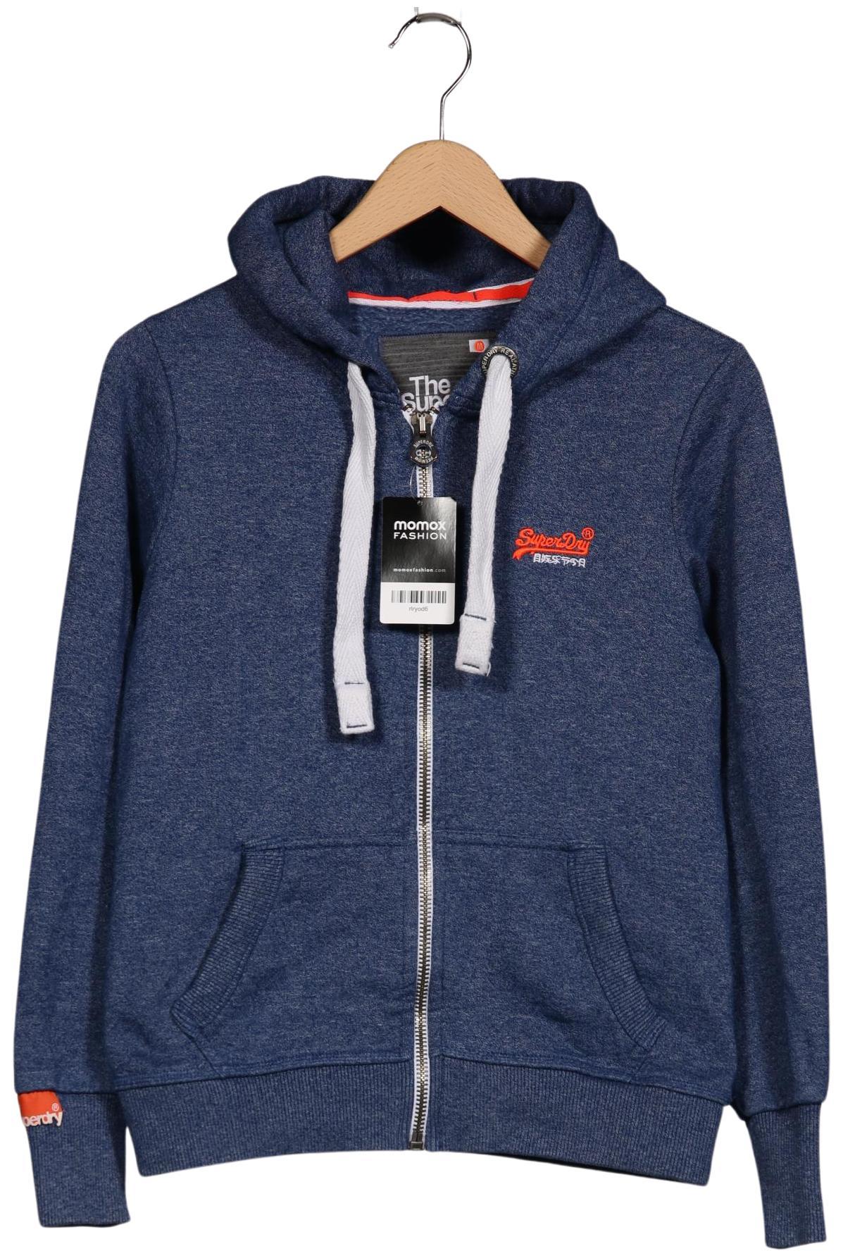 

Superdry Damen Kapuzenpullover, blau, Gr. 38
