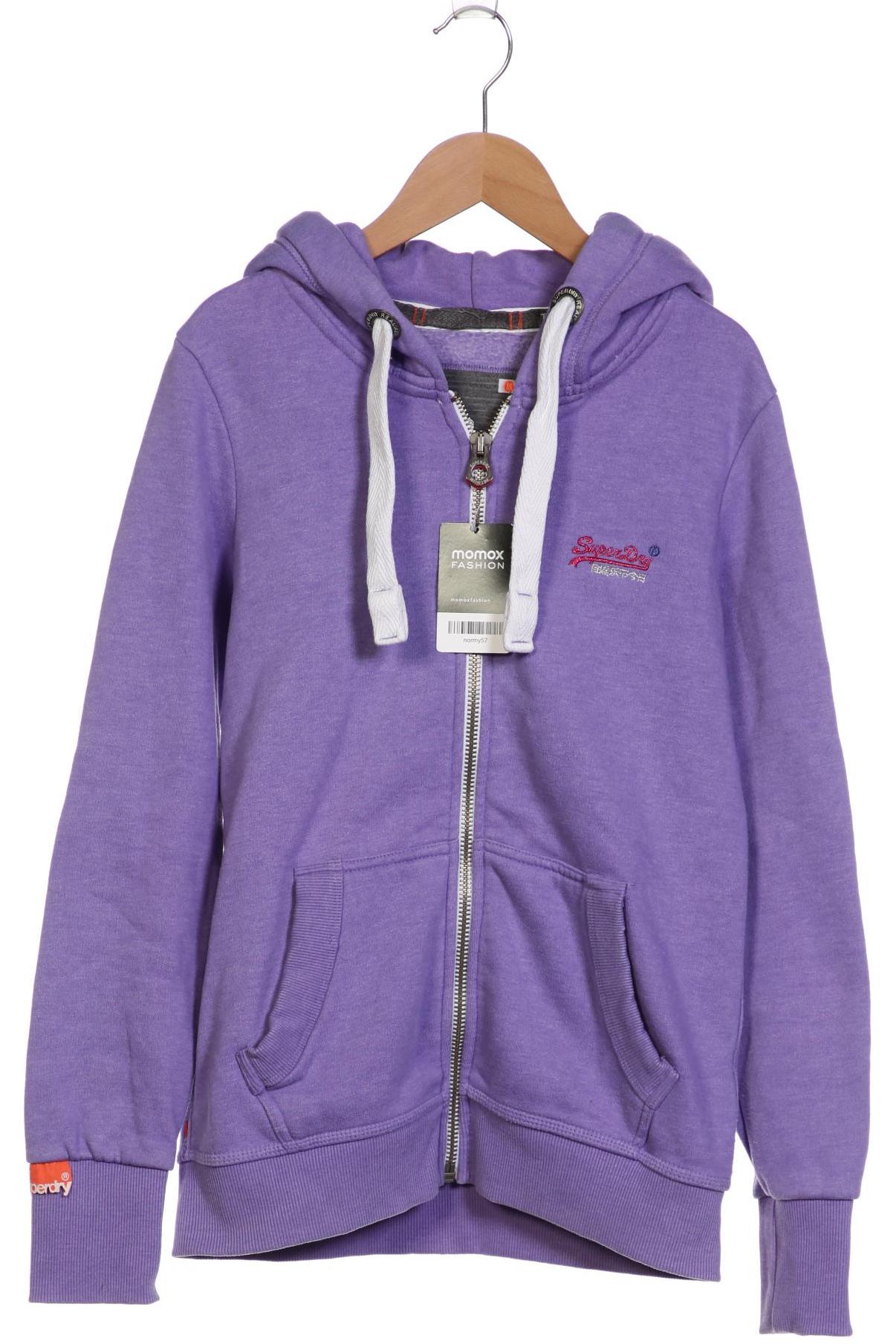 

Superdry Damen Kapuzenpullover, flieder, Gr. 38