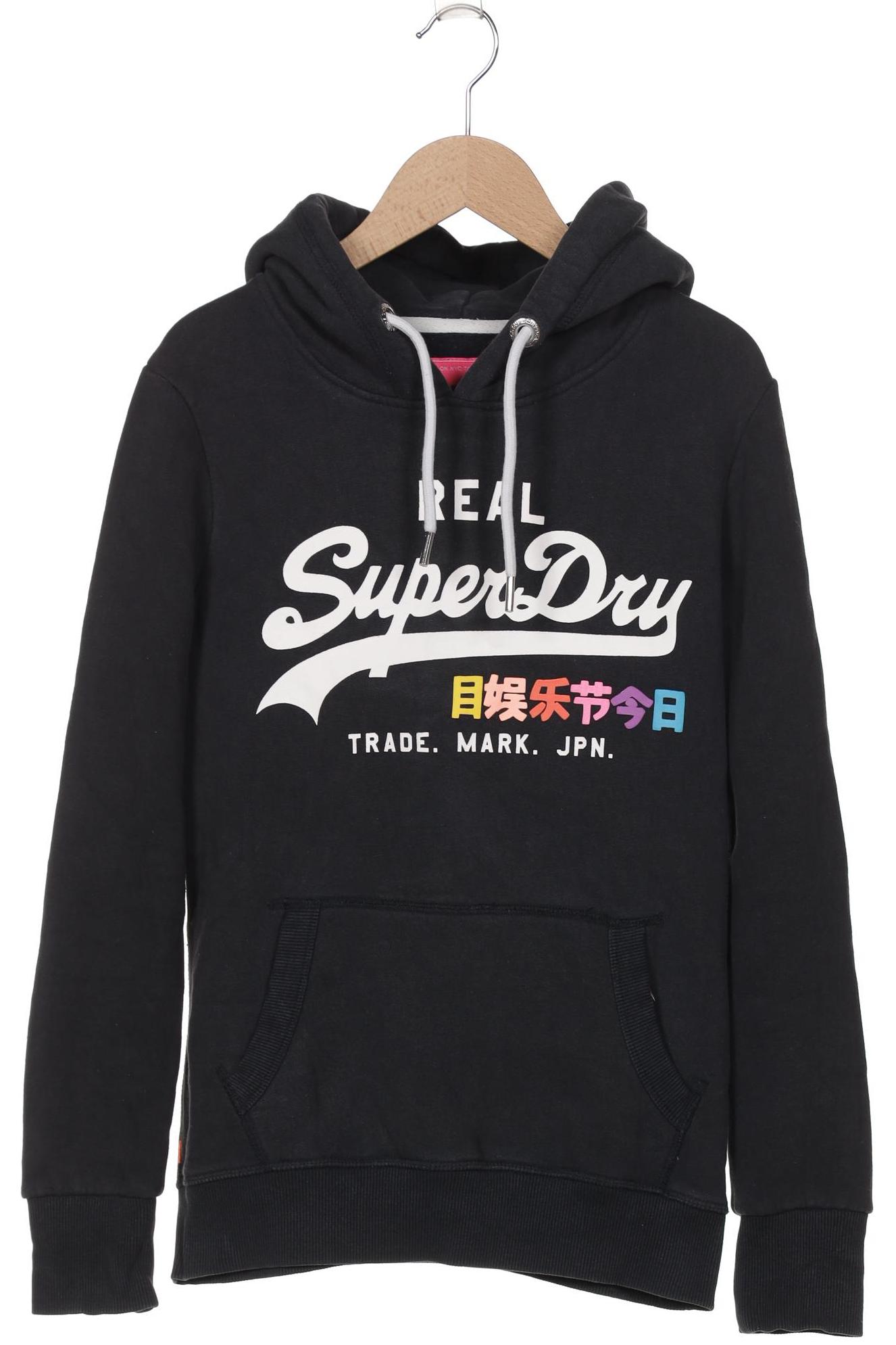 

Superdry Damen Kapuzenpullover, schwarz, Gr. 38