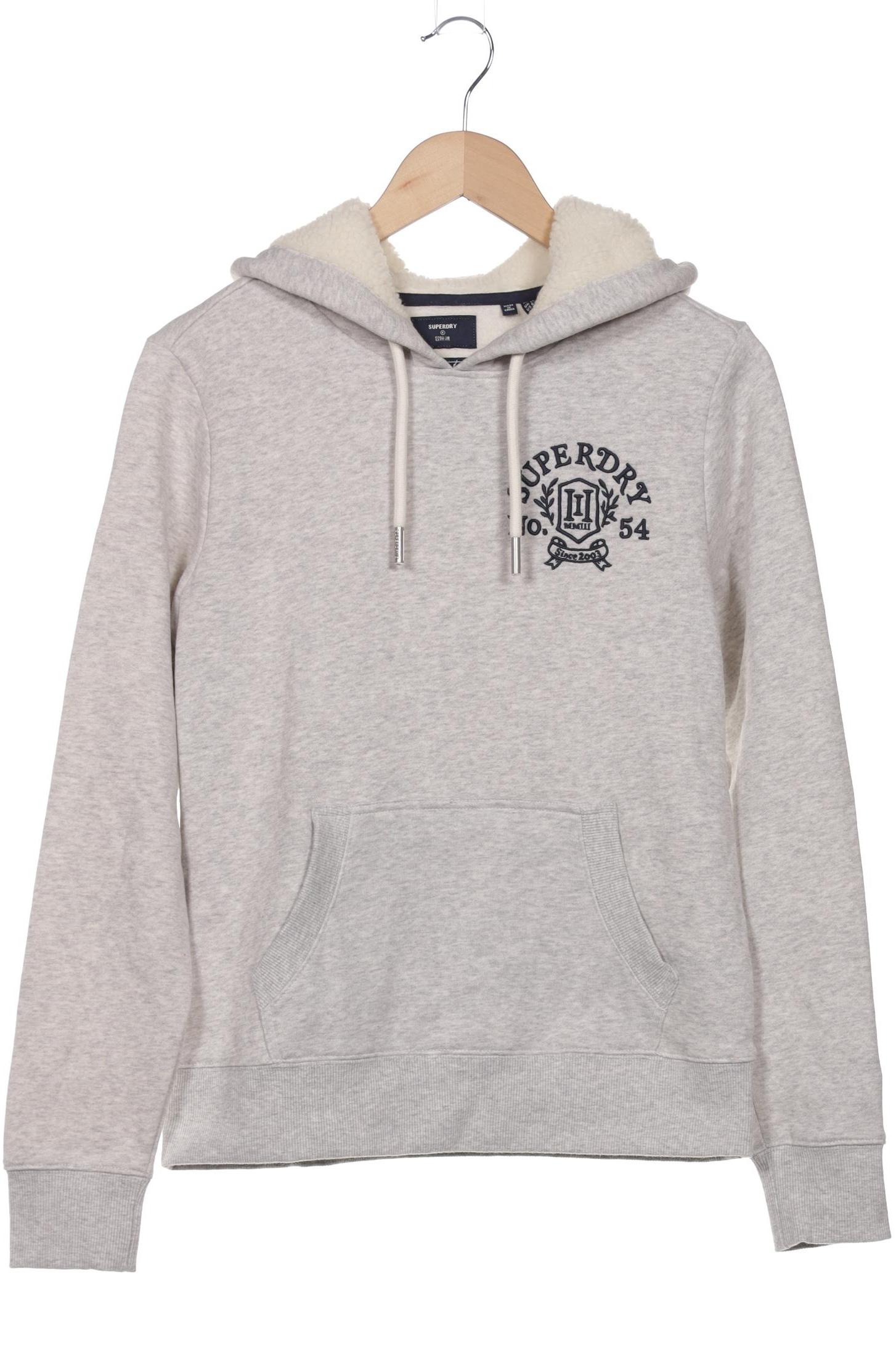 

Superdry Damen Kapuzenpullover, grau, Gr. 38