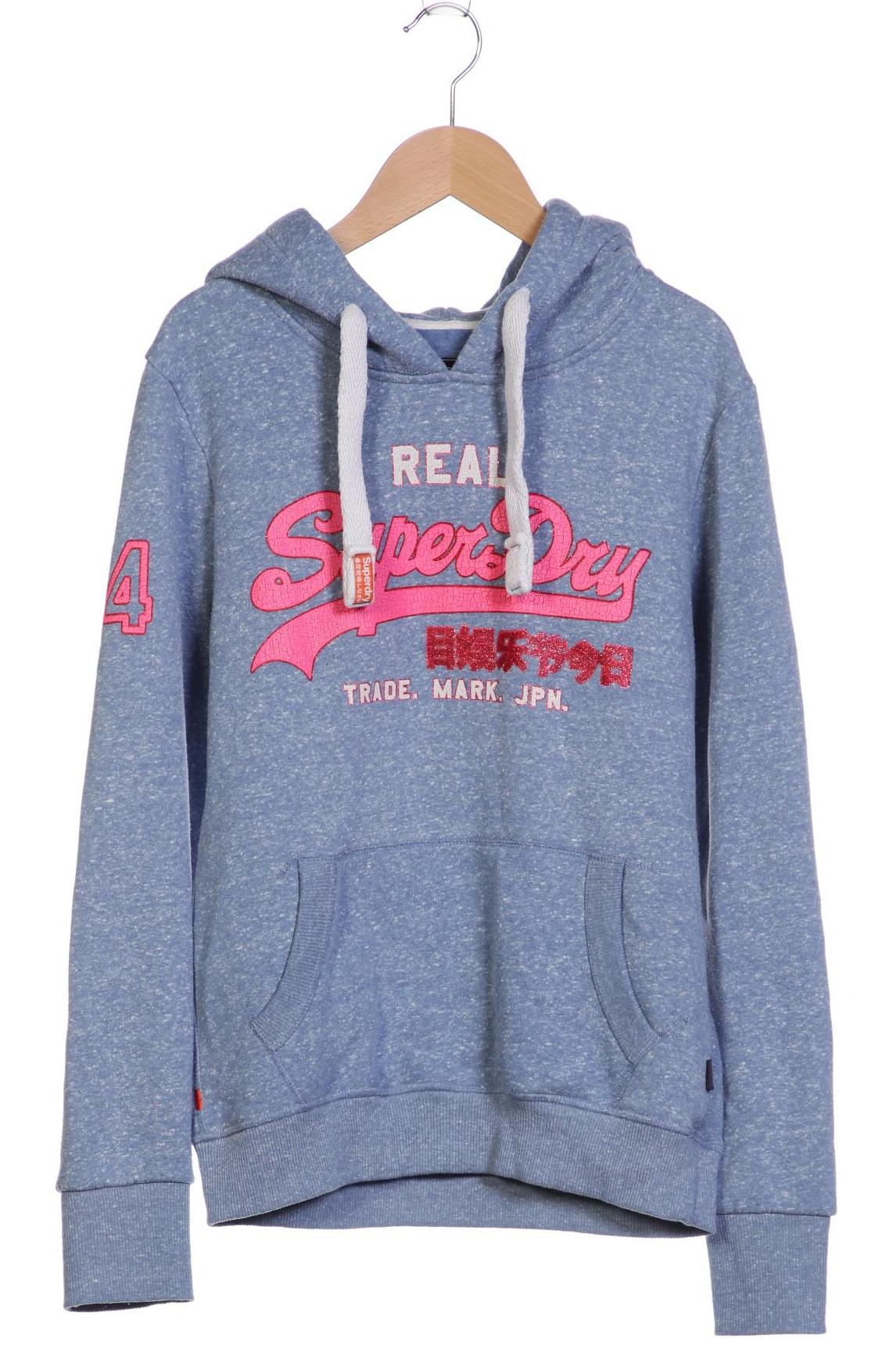 

Superdry Damen Kapuzenpullover, blau