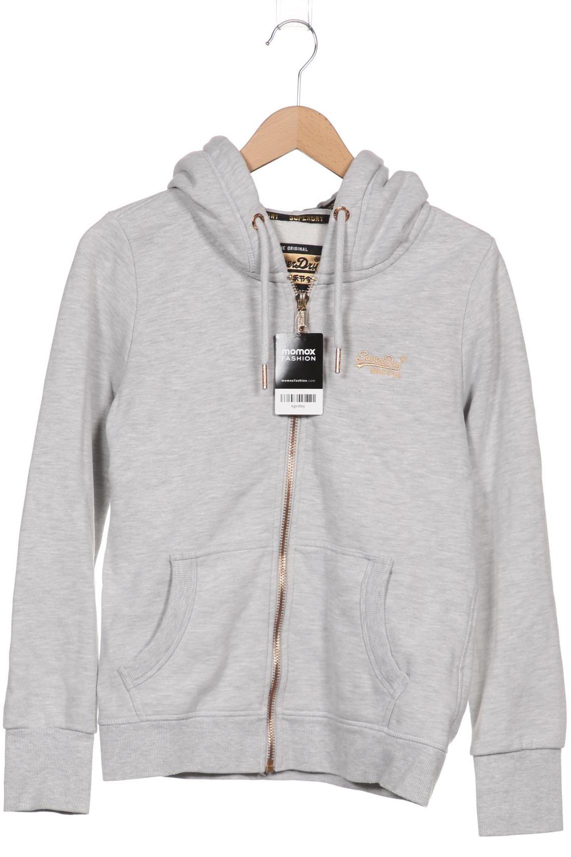

Superdry Damen Kapuzenpullover, grau, Gr. 42