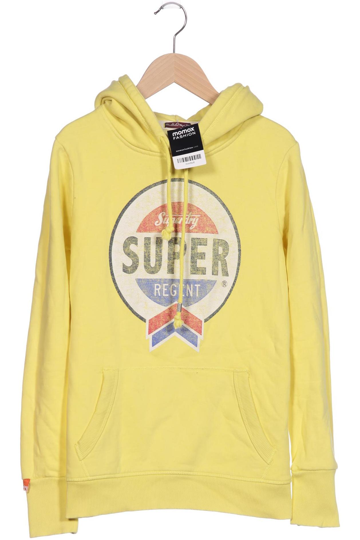 

Superdry Damen Kapuzenpullover, gelb, Gr. 36