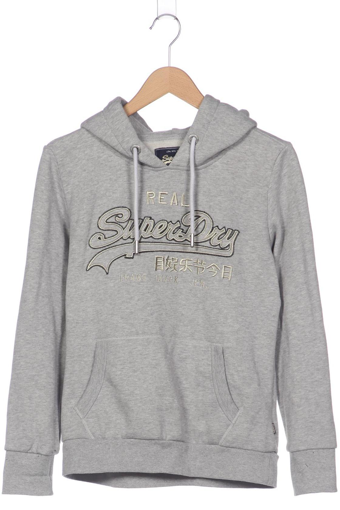 

Superdry Damen Kapuzenpullover, grau, Gr. 42