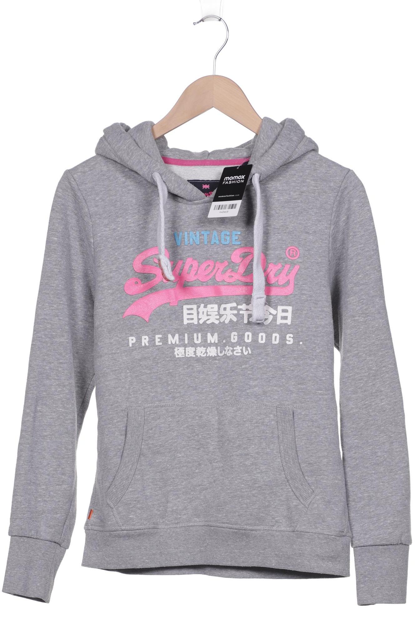 

Superdry Damen Kapuzenpullover, grau