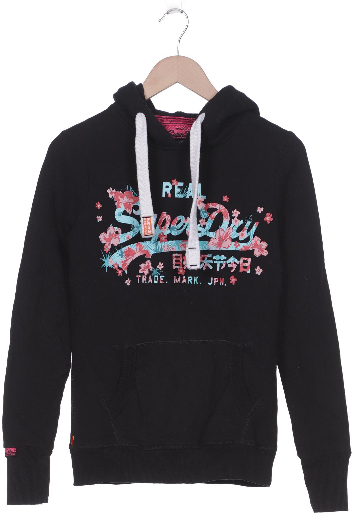 

Superdry Damen Kapuzenpullover, schwarz