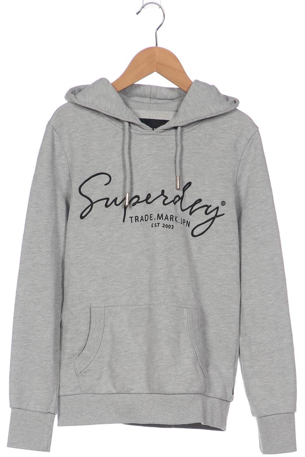 

Superdry Damen Kapuzenpullover, grau, Gr. 38