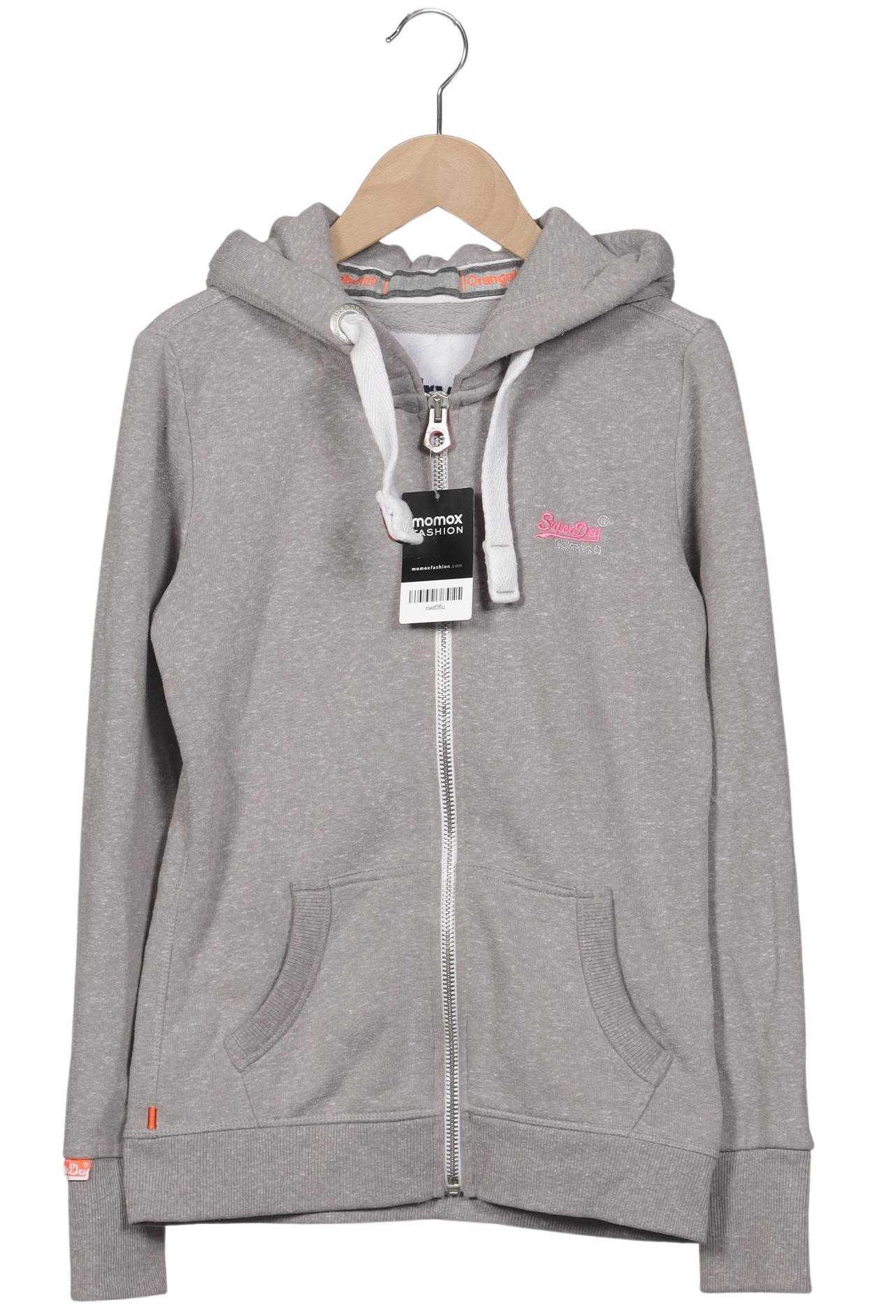 

Superdry Damen Kapuzenpullover, grau, Gr. 32