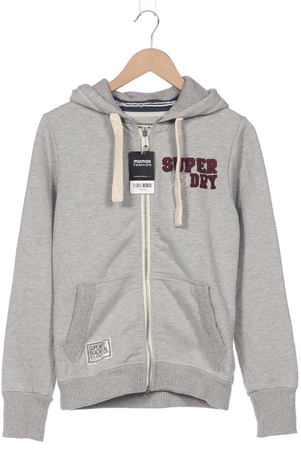 

Superdry Damen Kapuzenpullover, grau, Gr. 38