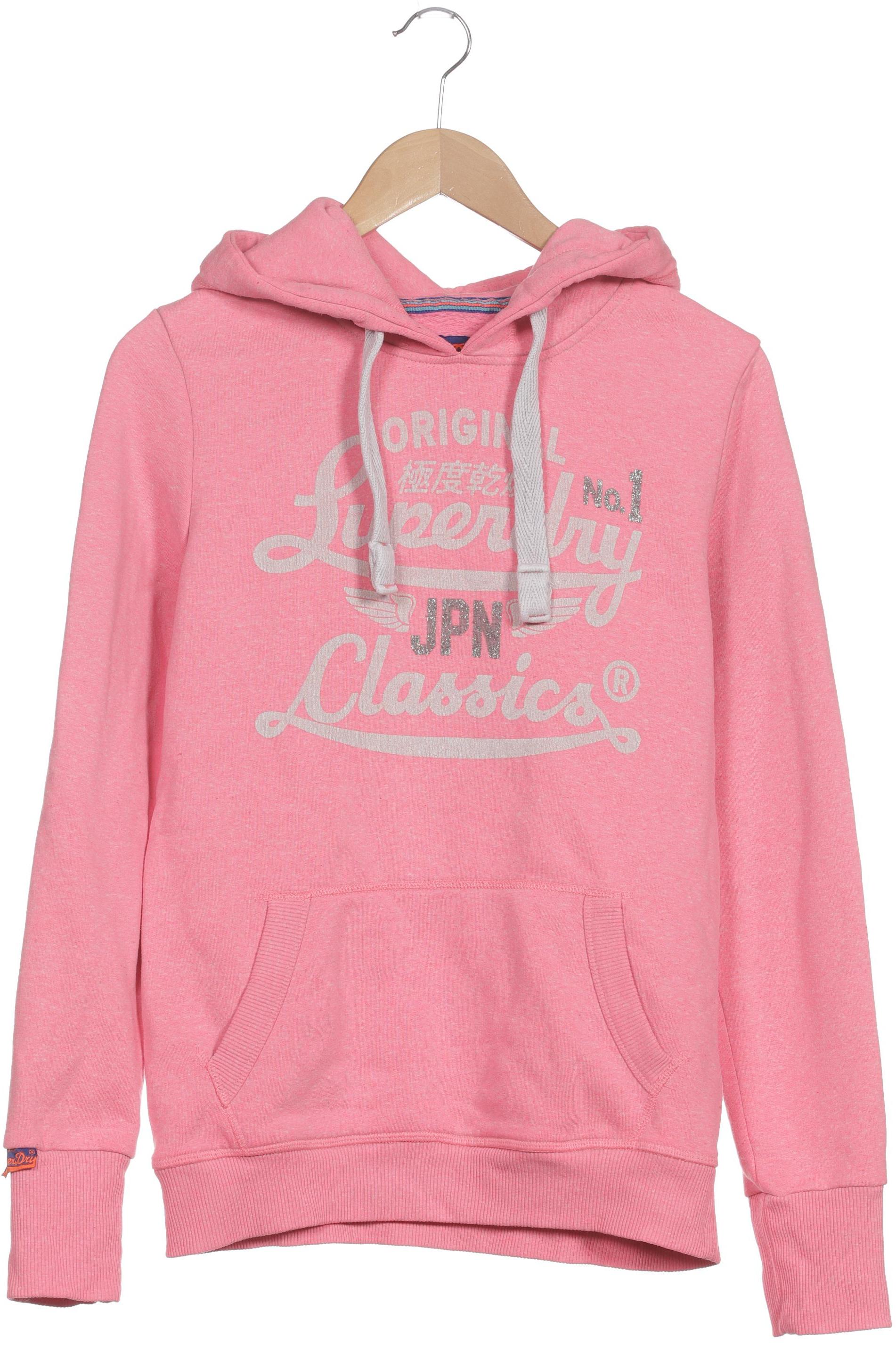 

Superdry Damen Kapuzenpullover, pink, Gr. 38