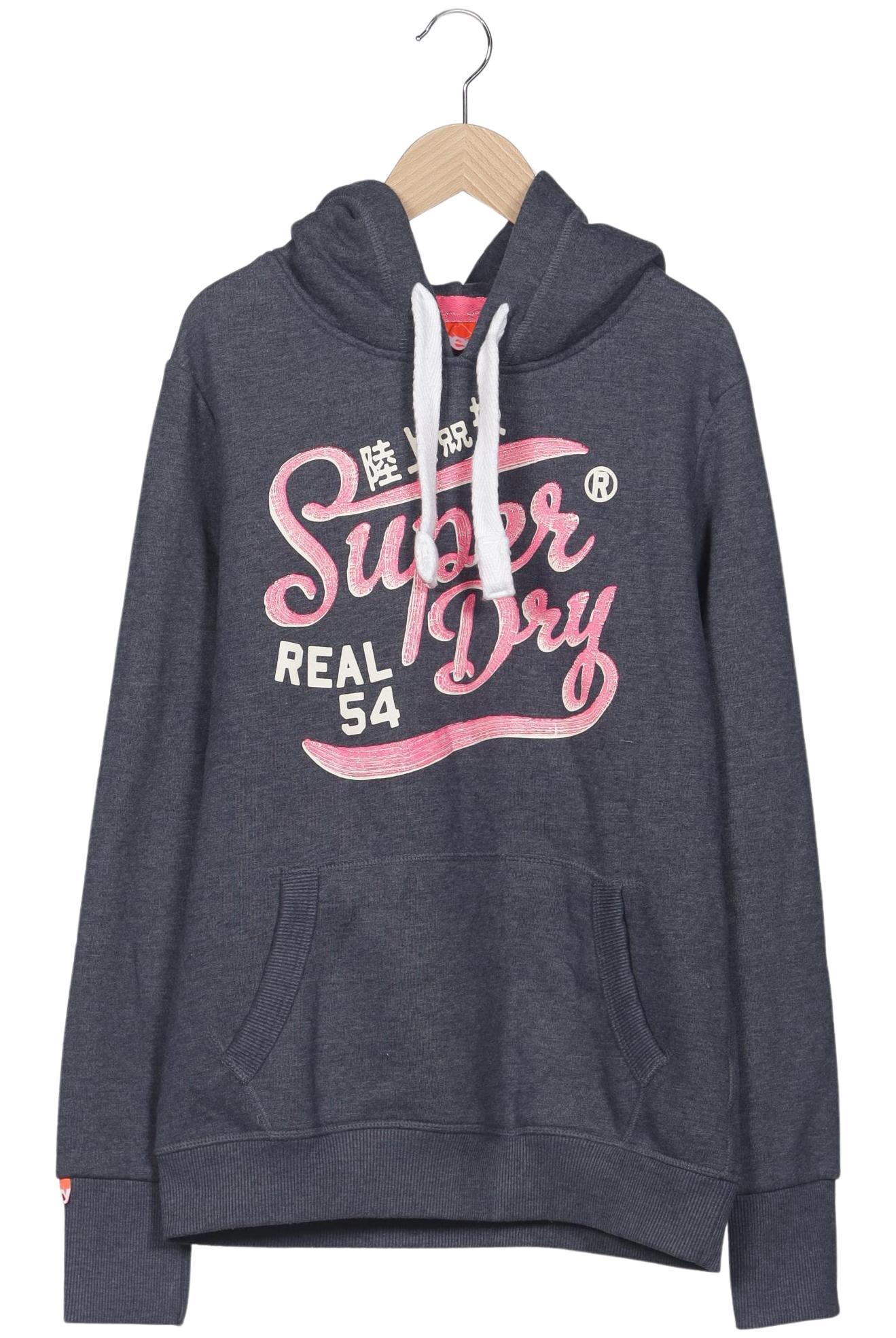 

Superdry Damen Kapuzenpullover, grau, Gr. 42