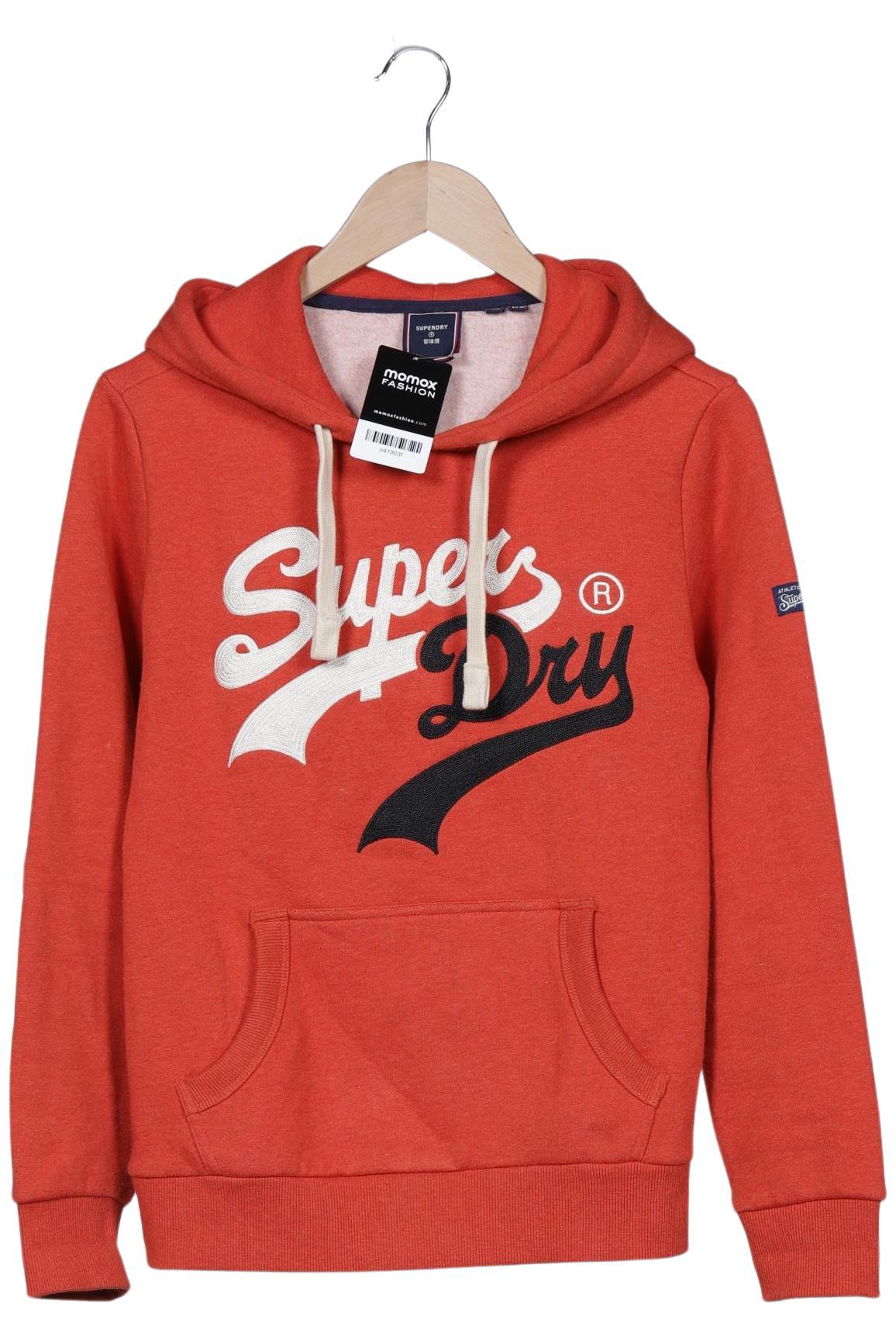 

Superdry Damen Kapuzenpullover, orange, Gr. 38