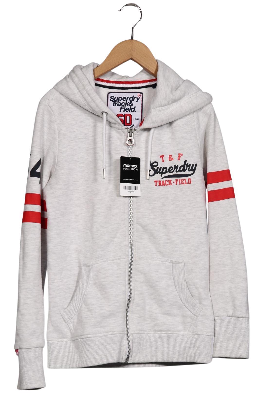 

Superdry Damen Kapuzenpullover, grau, Gr. 38
