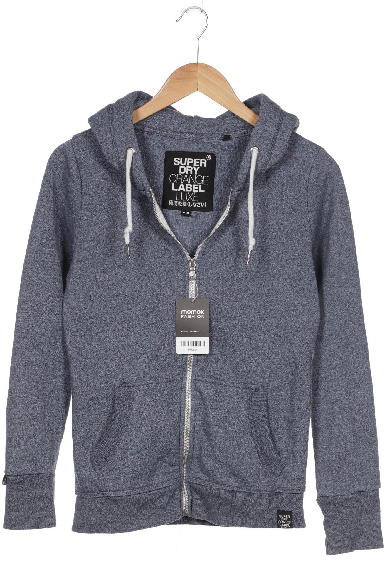 

Superdry Damen Kapuzenpullover, blau, Gr. 38