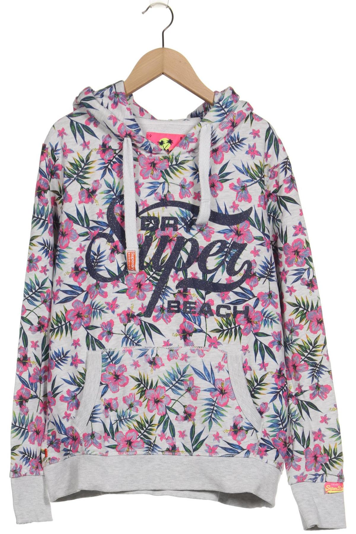 

Superdry Damen Kapuzenpullover, grau, Gr. 42