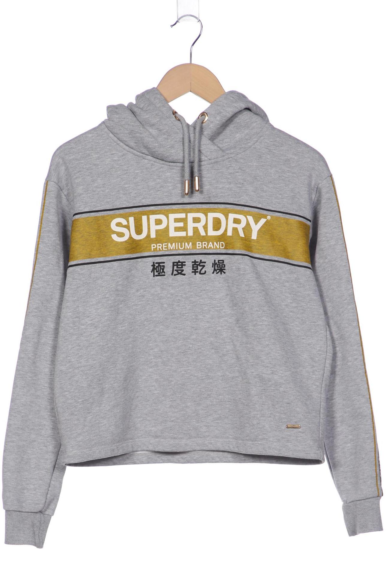 

Superdry Damen Kapuzenpullover, grau