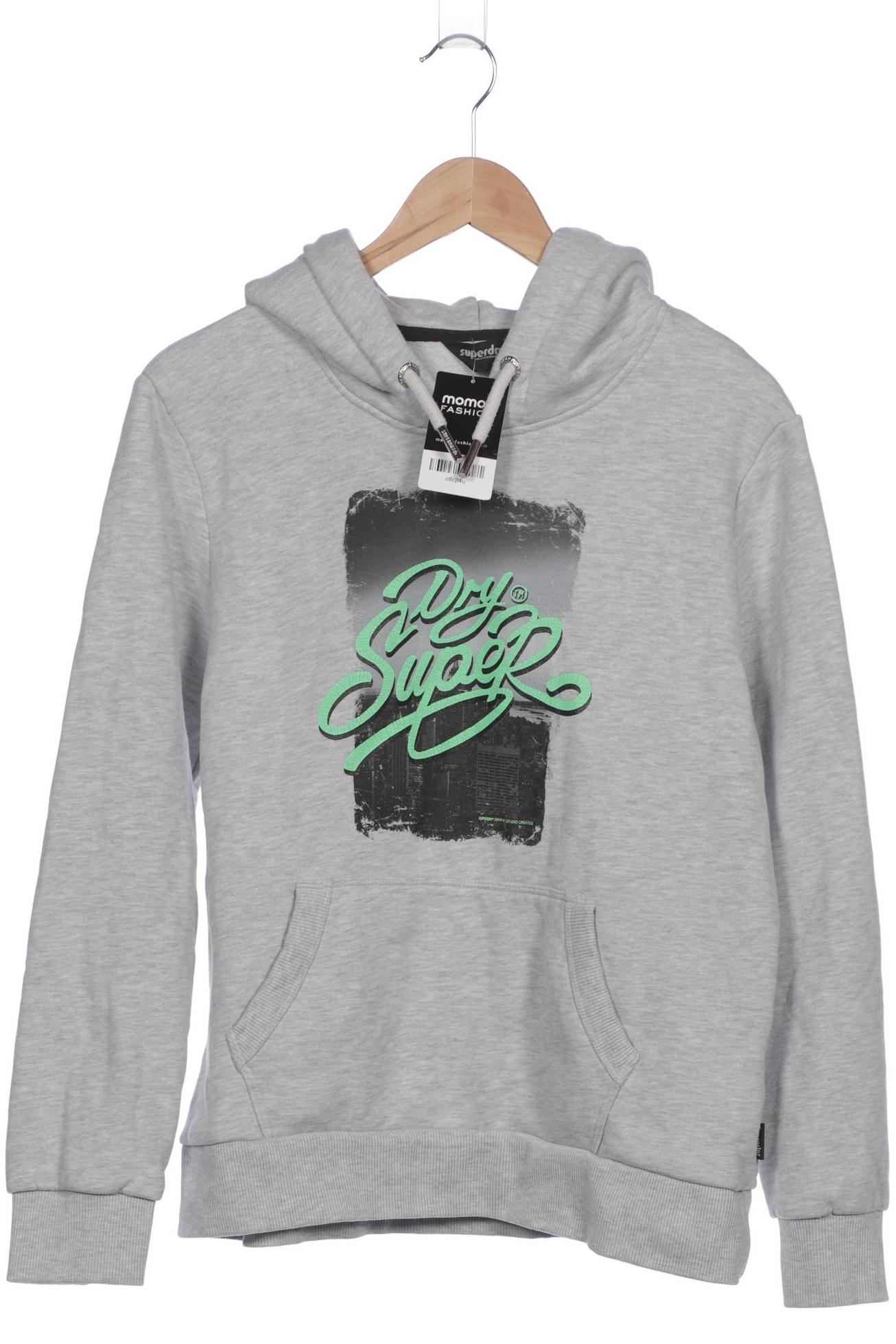 

Superdry Damen Kapuzenpullover, grau, Gr. 44