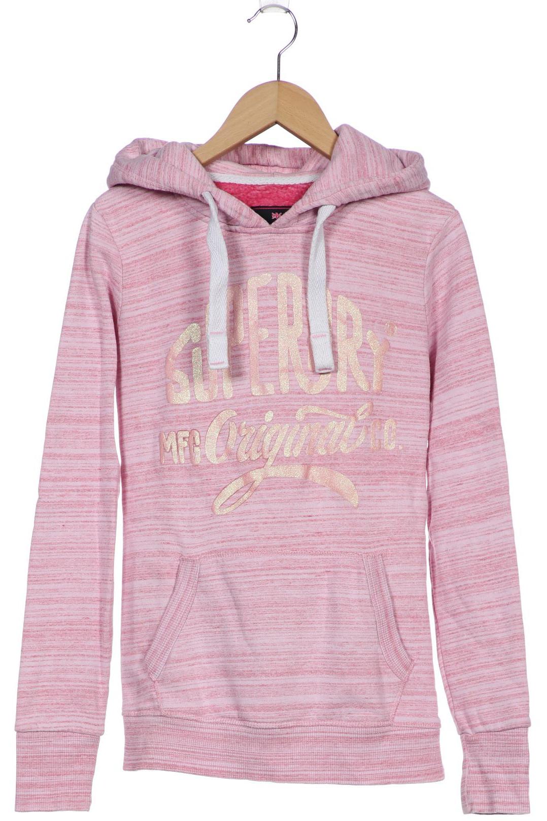 

Superdry Damen Kapuzenpullover, pink, Gr. 36