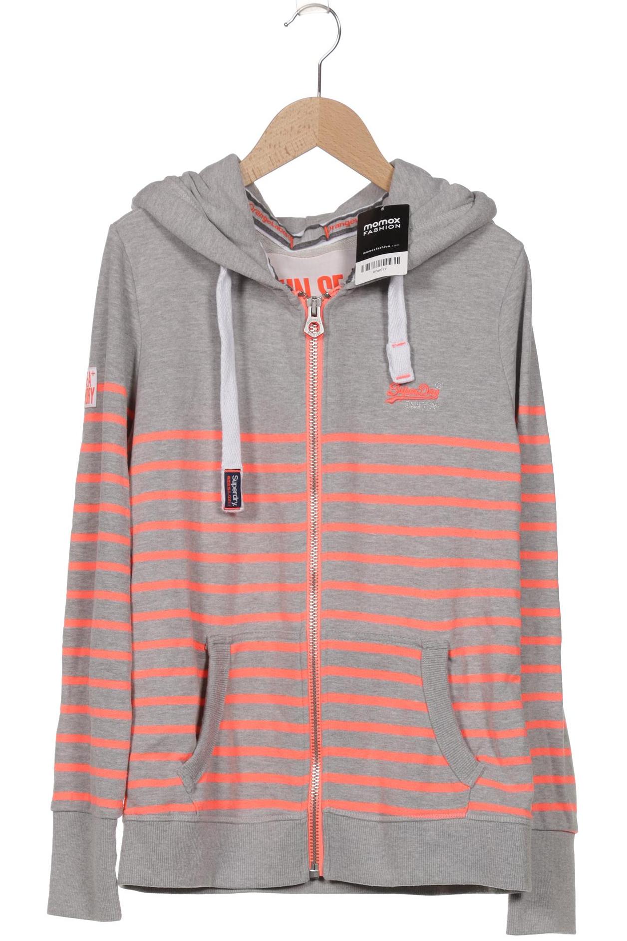 

Superdry Damen Kapuzenpullover, grau, Gr. 42