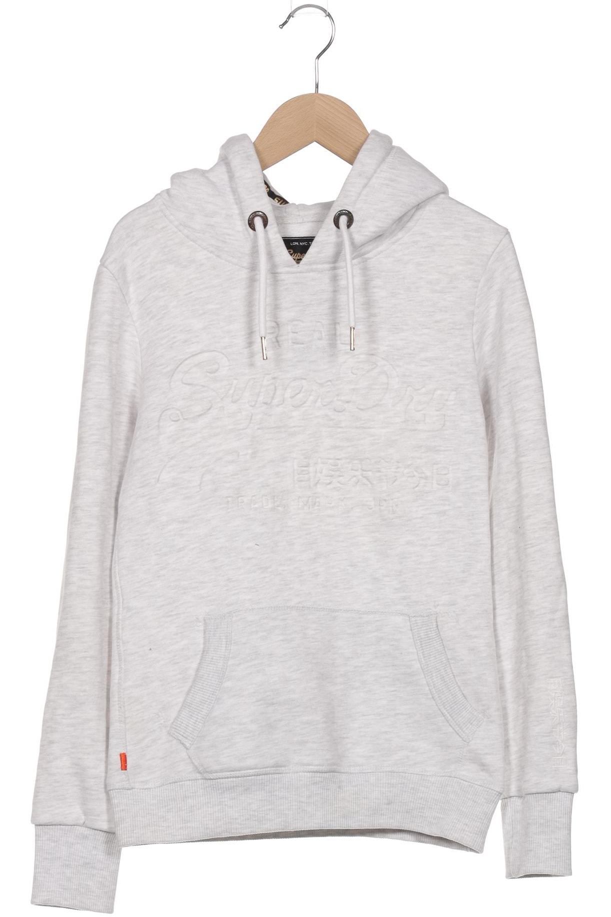 

Superdry Damen Kapuzenpullover, grau, Gr. 34