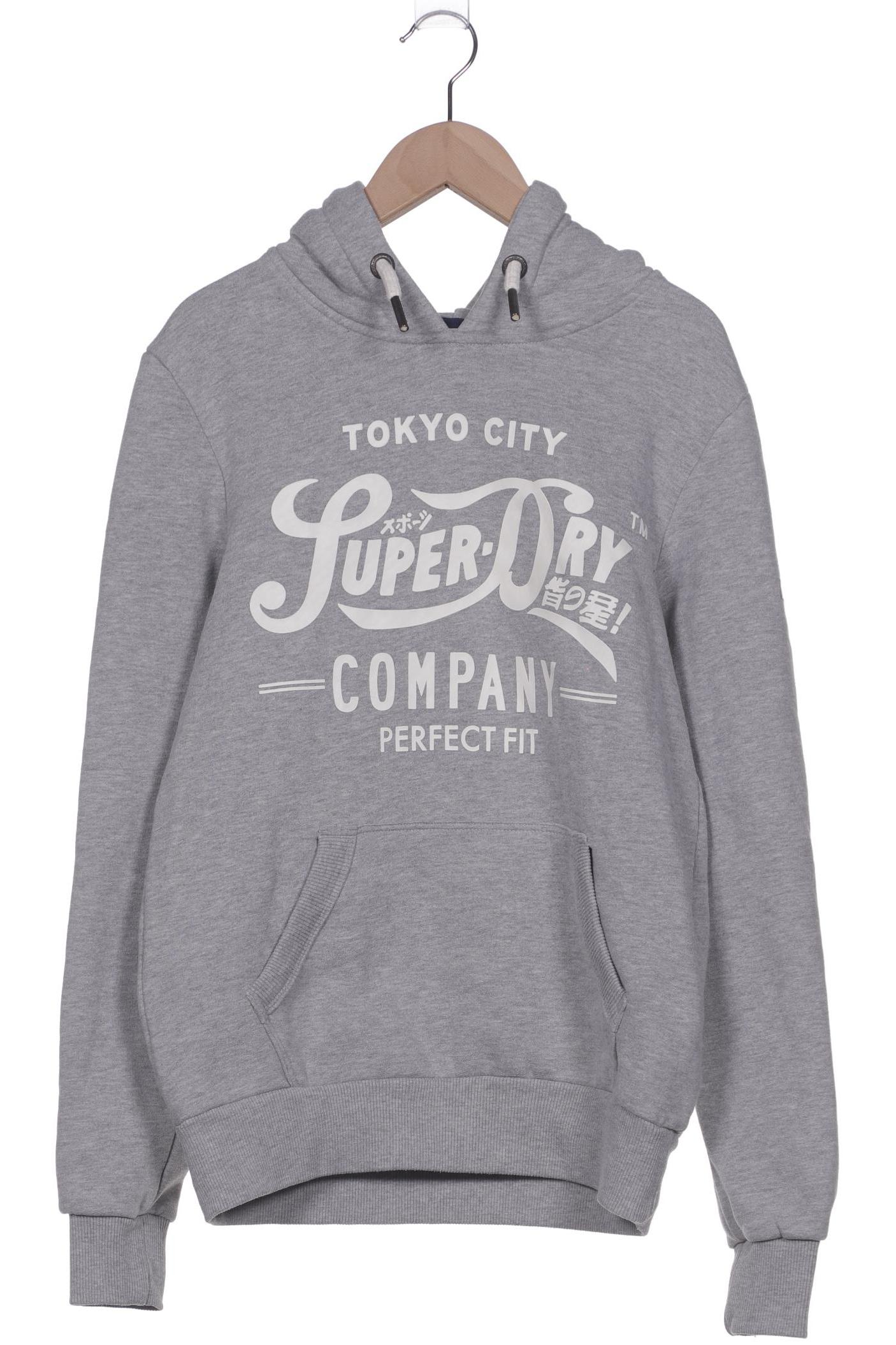 

Superdry Damen Kapuzenpullover, grau, Gr. 36