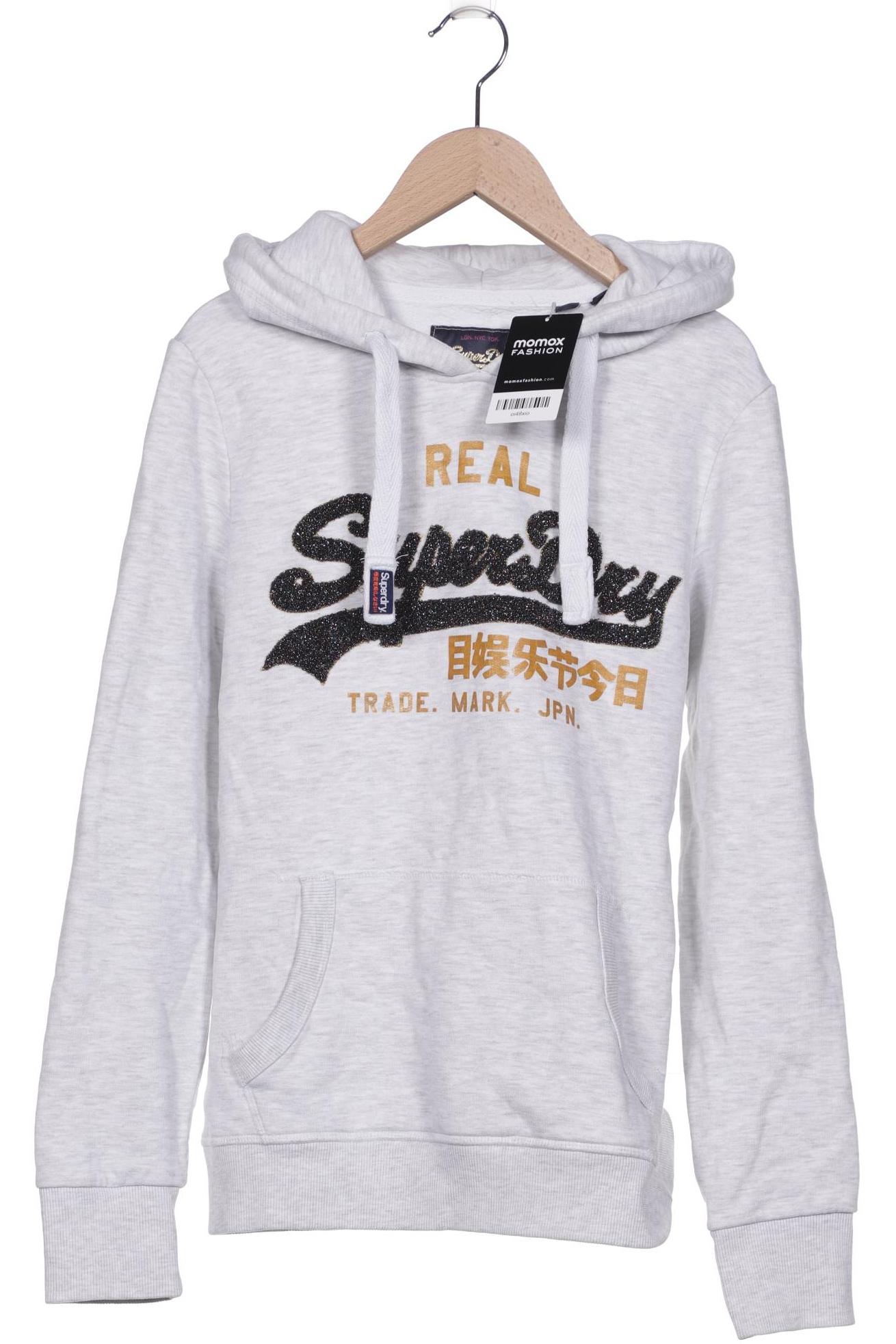 

Superdry Damen Kapuzenpullover, grau