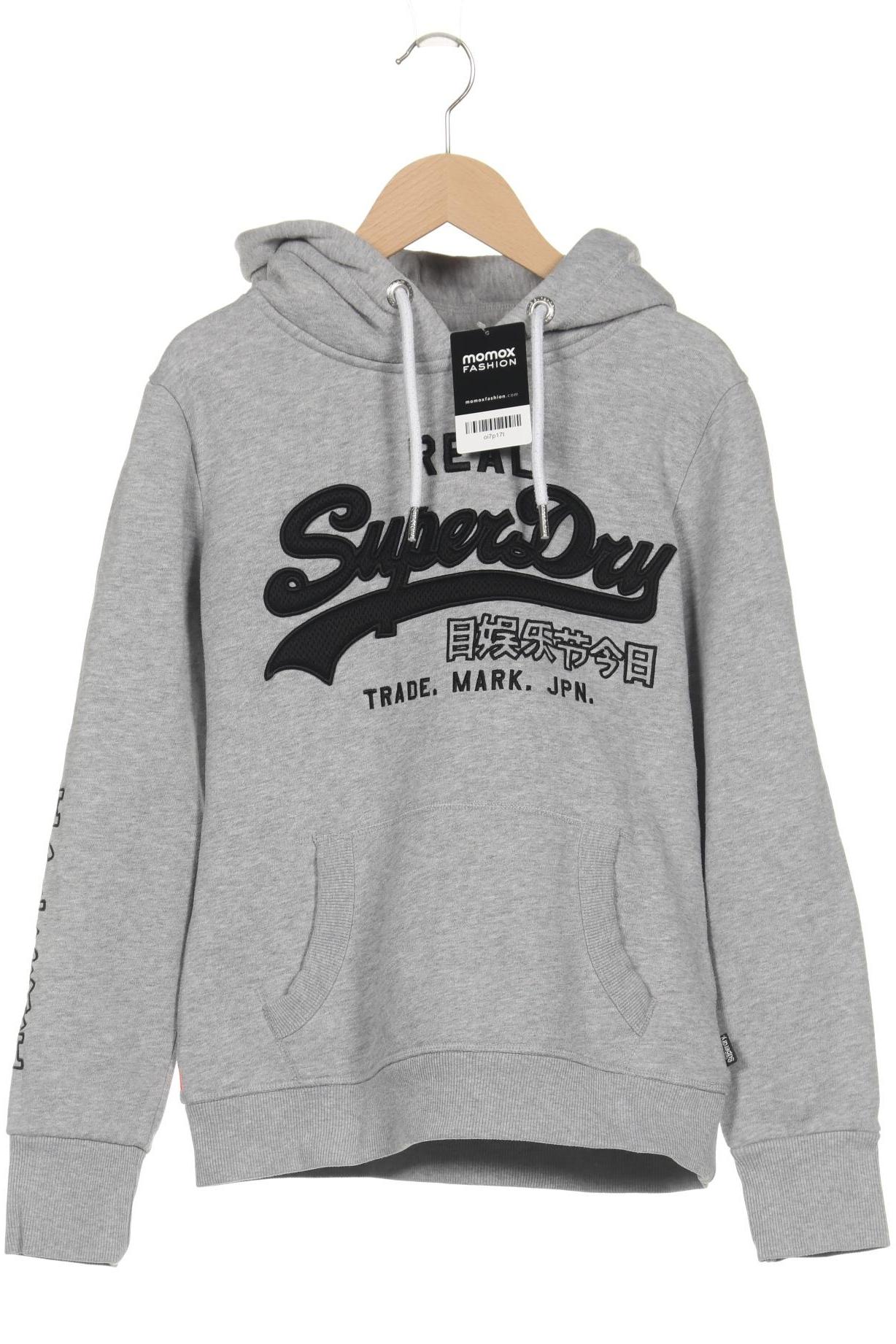 

Superdry Damen Kapuzenpullover, grau, Gr. 38