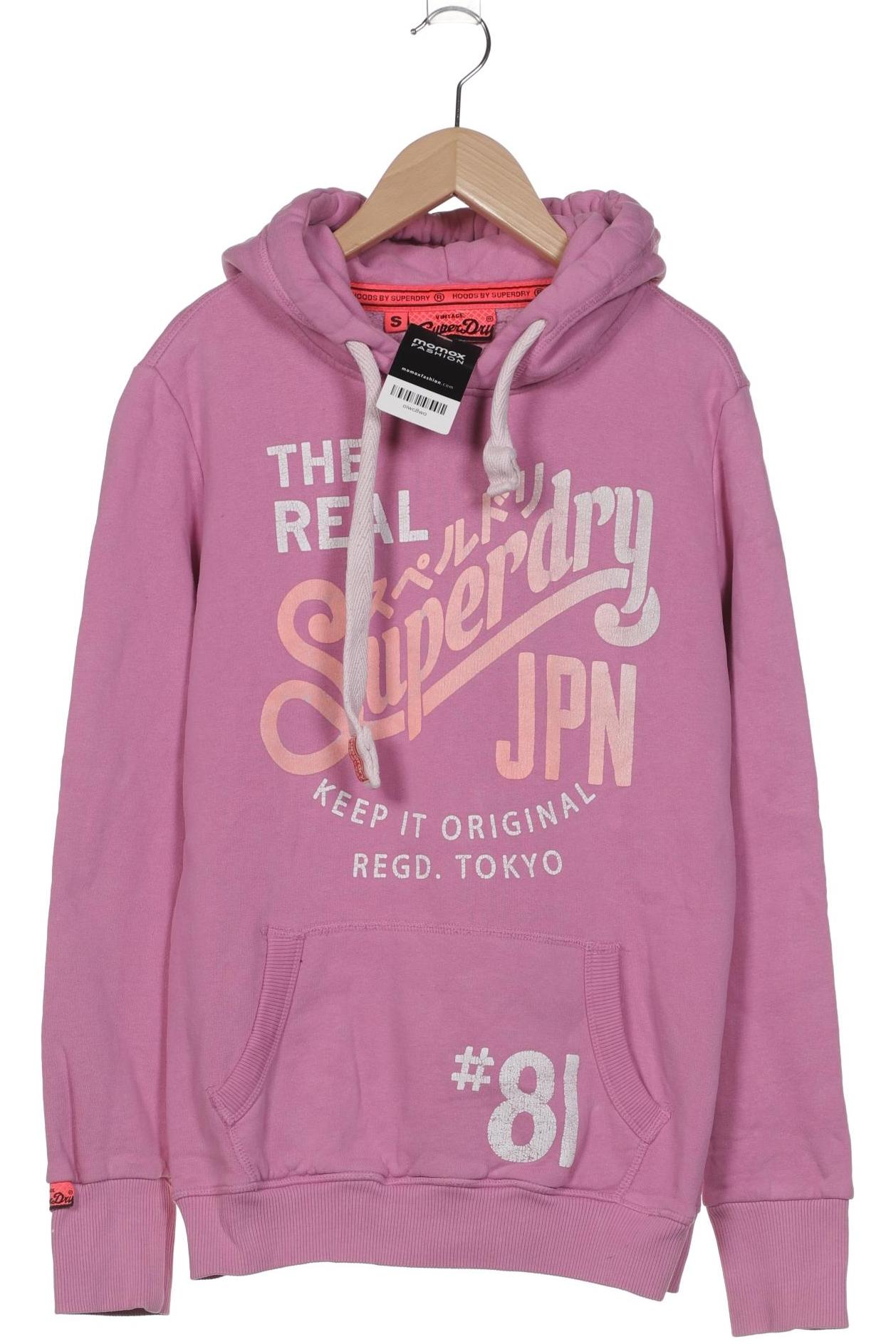 

Superdry Damen Kapuzenpullover, pink, Gr. 36