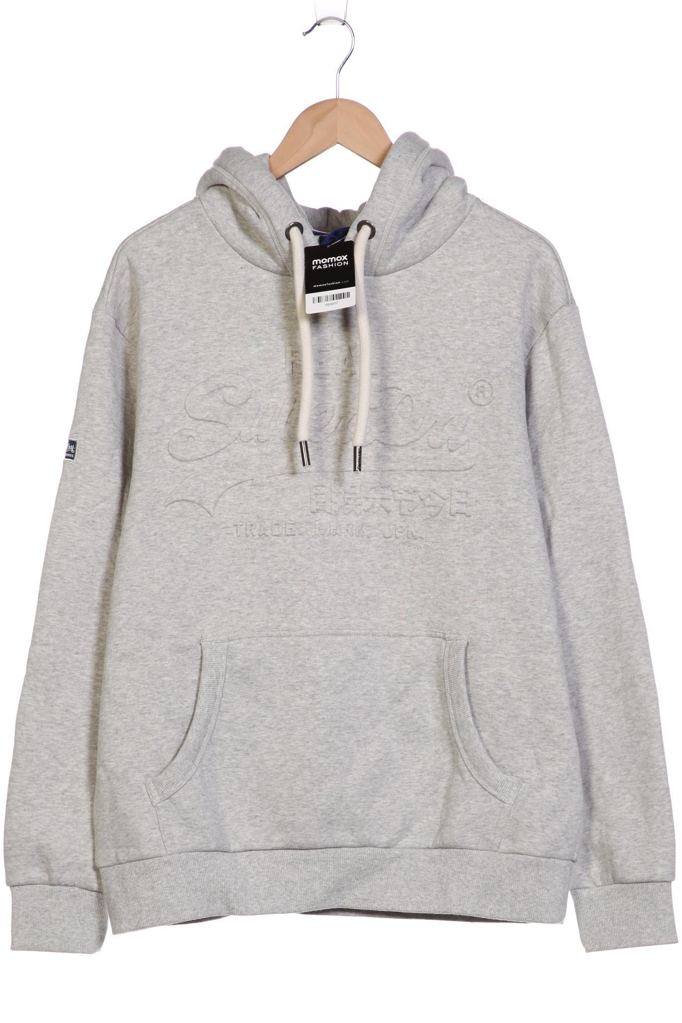 

Superdry Damen Kapuzenpullover, grau, Gr. 46
