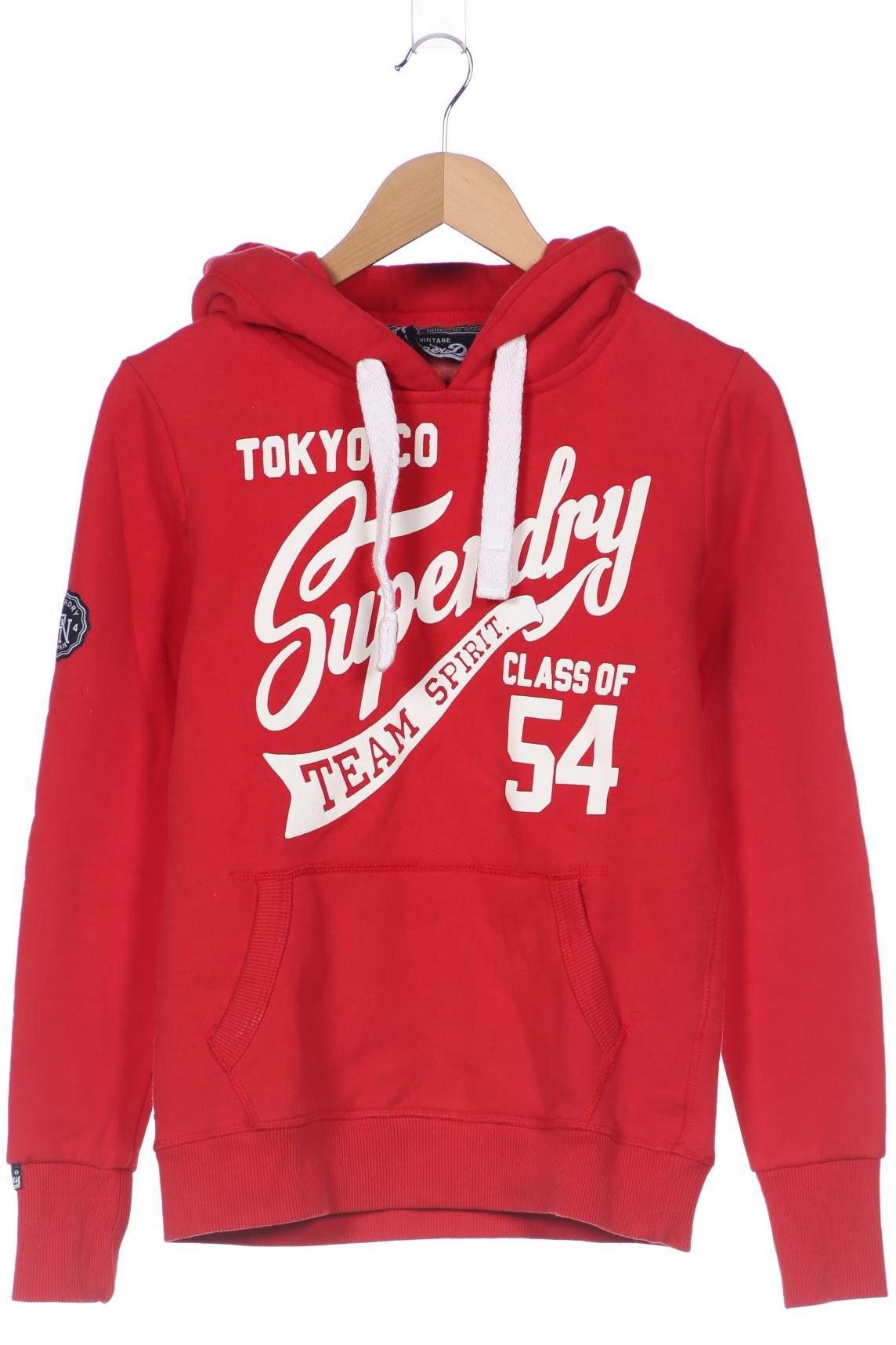 

Superdry Damen Kapuzenpullover, rot