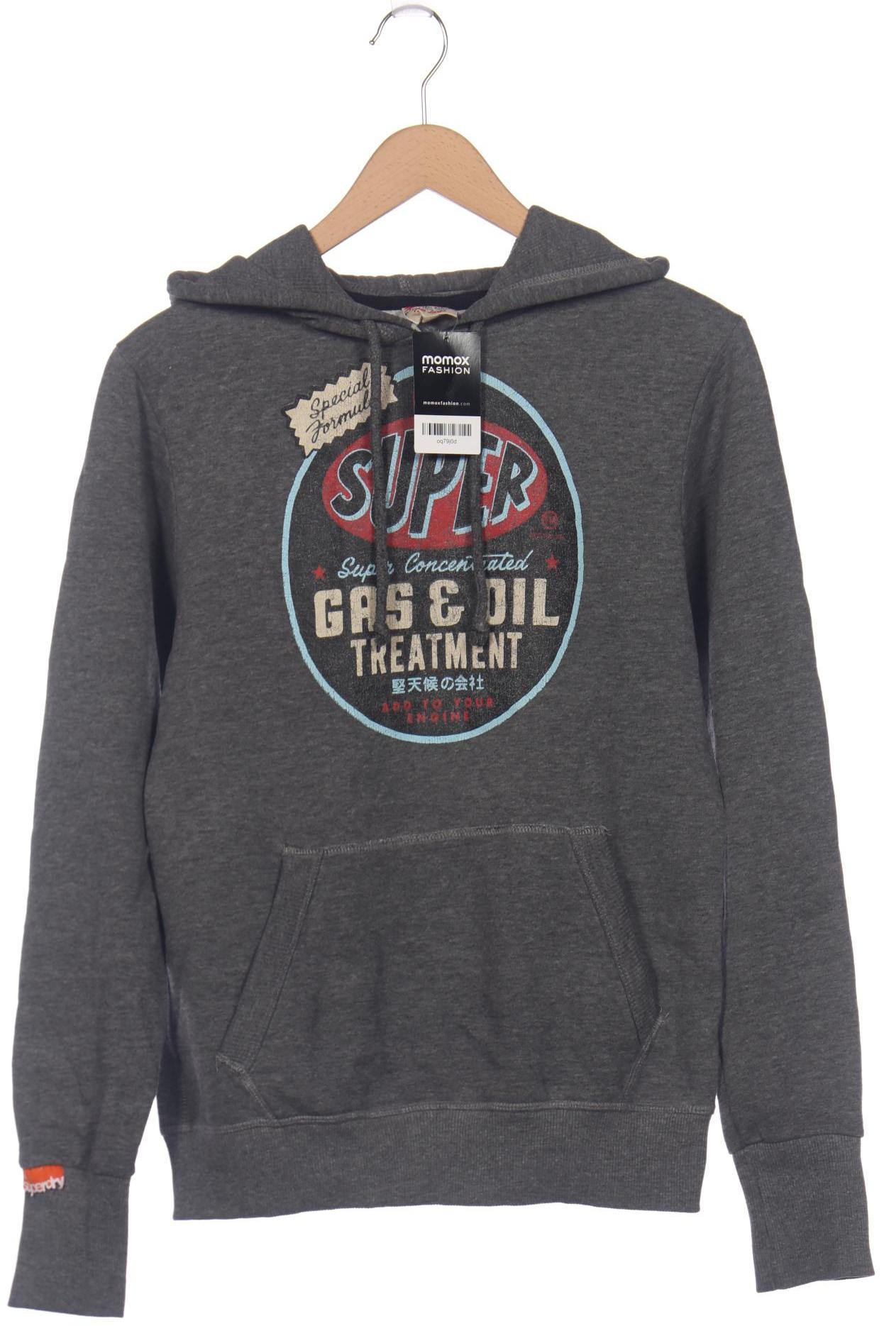 

Superdry Damen Kapuzenpullover, grau, Gr. 42