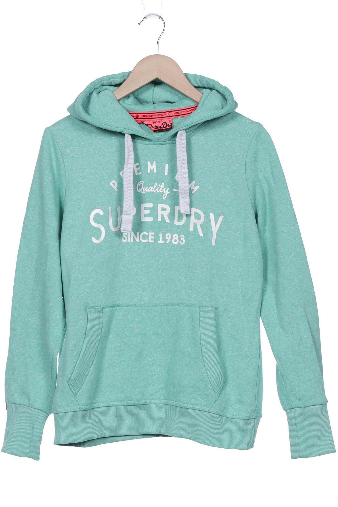 

Superdry Damen Kapuzenpullover, grün, Gr. 44