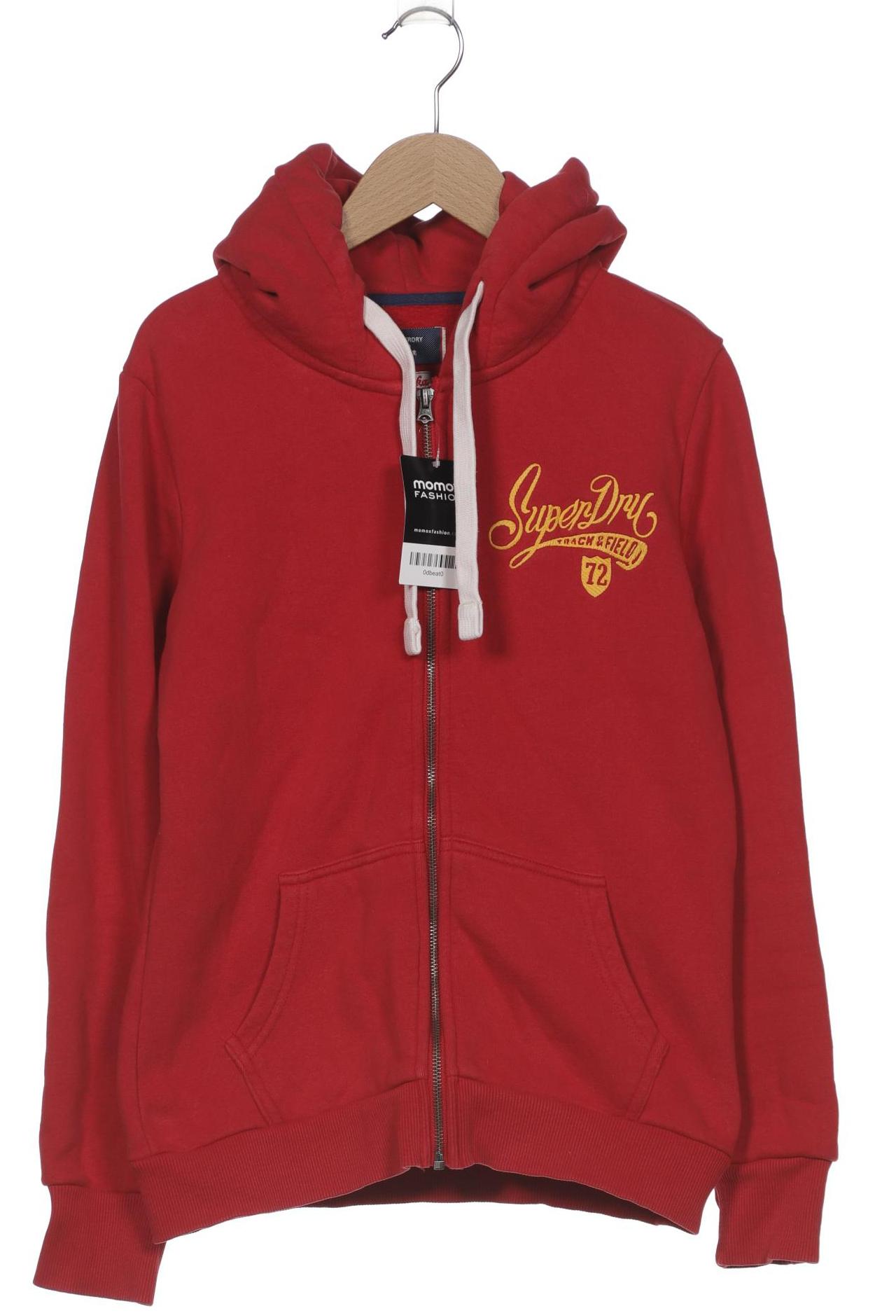 

Superdry Damen Kapuzenpullover, rot, Gr. 38
