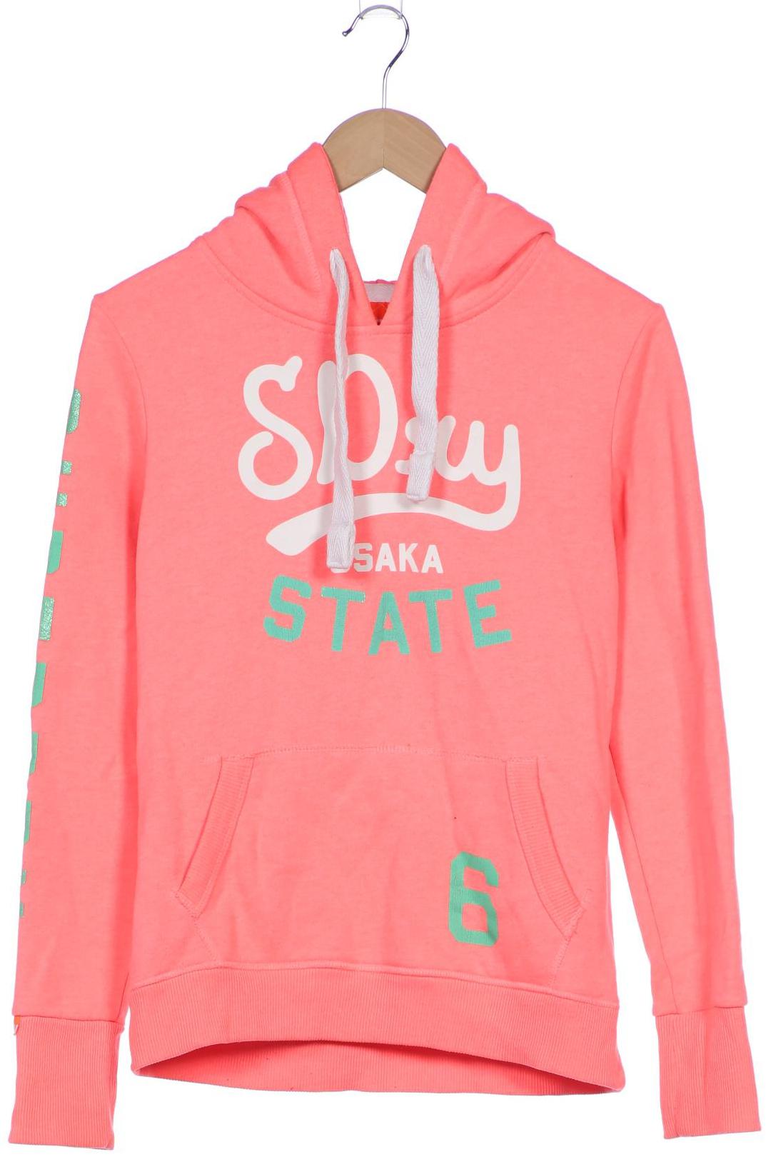 

Superdry Damen Kapuzenpullover, neon, Gr. 36