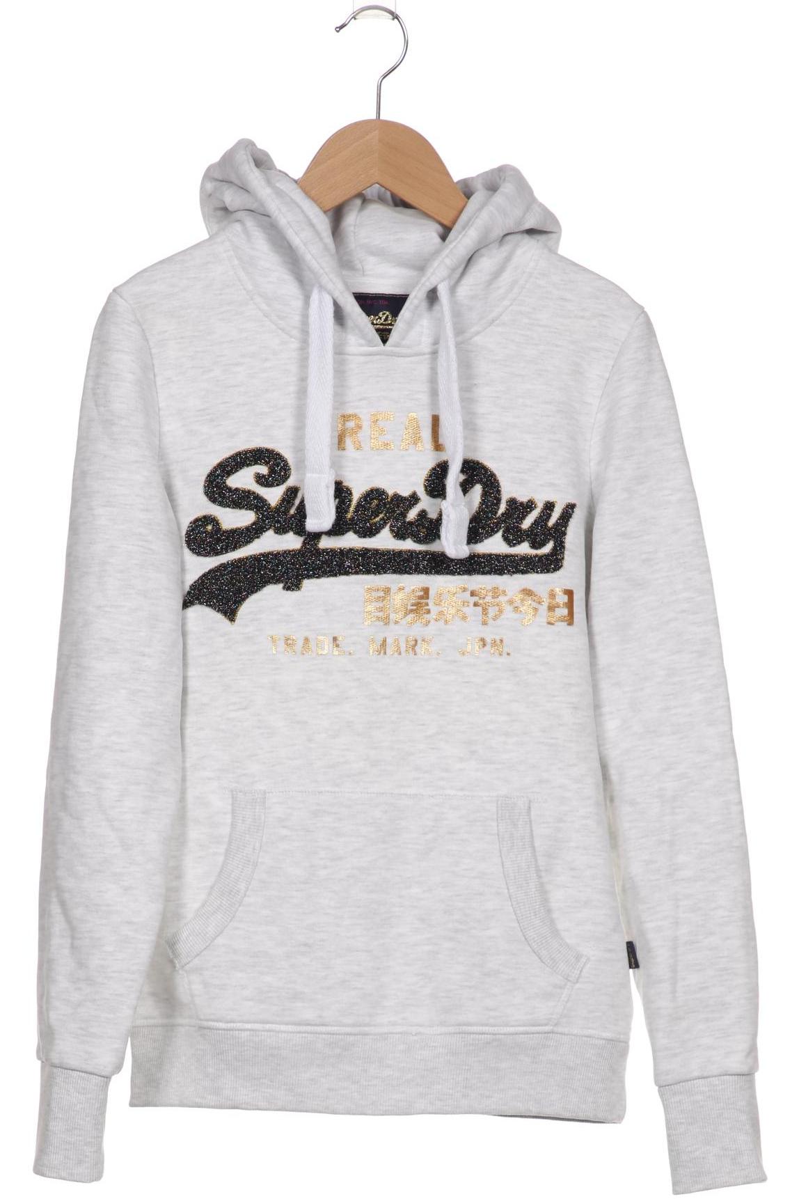 

Superdry Damen Kapuzenpullover, grau