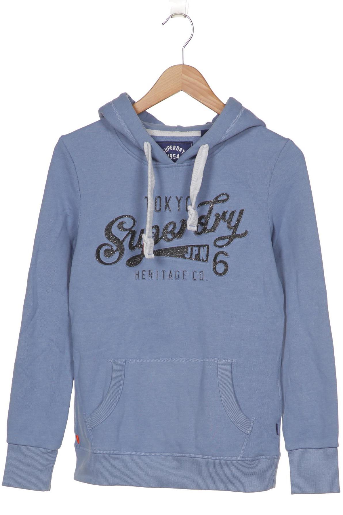 

Superdry Damen Kapuzenpullover, blau