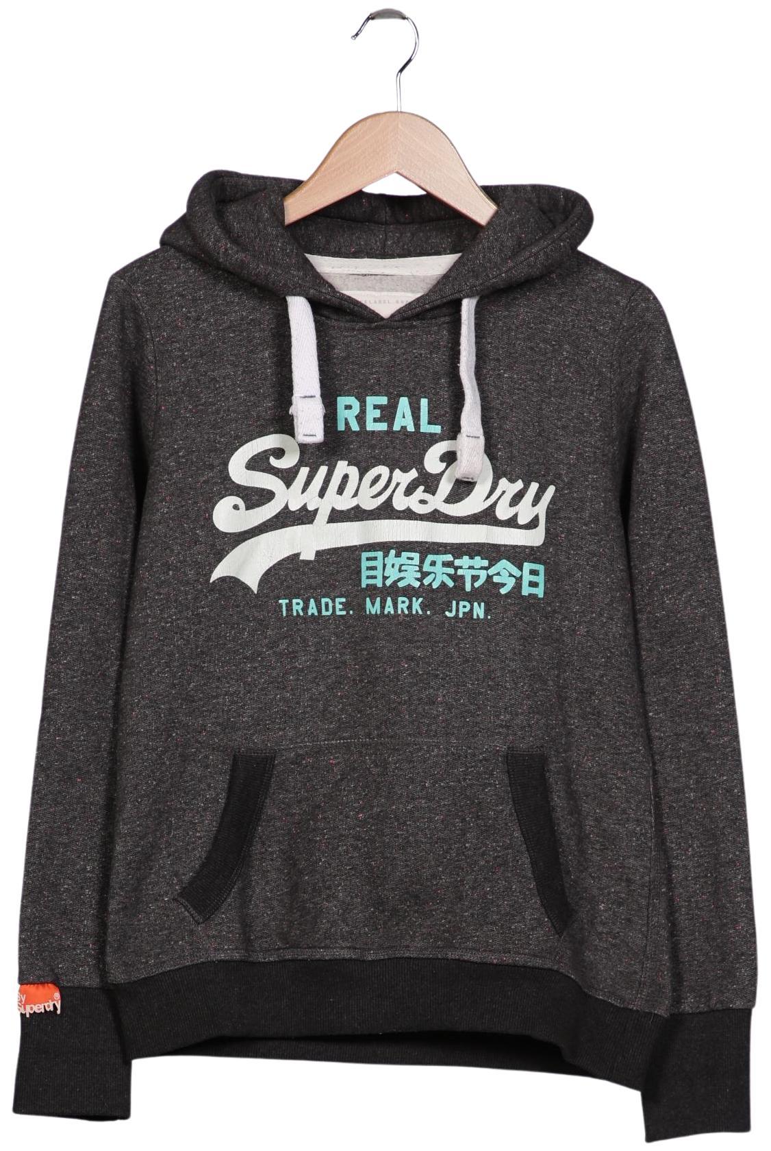 

Superdry Damen Kapuzenpullover, grau, Gr. 38