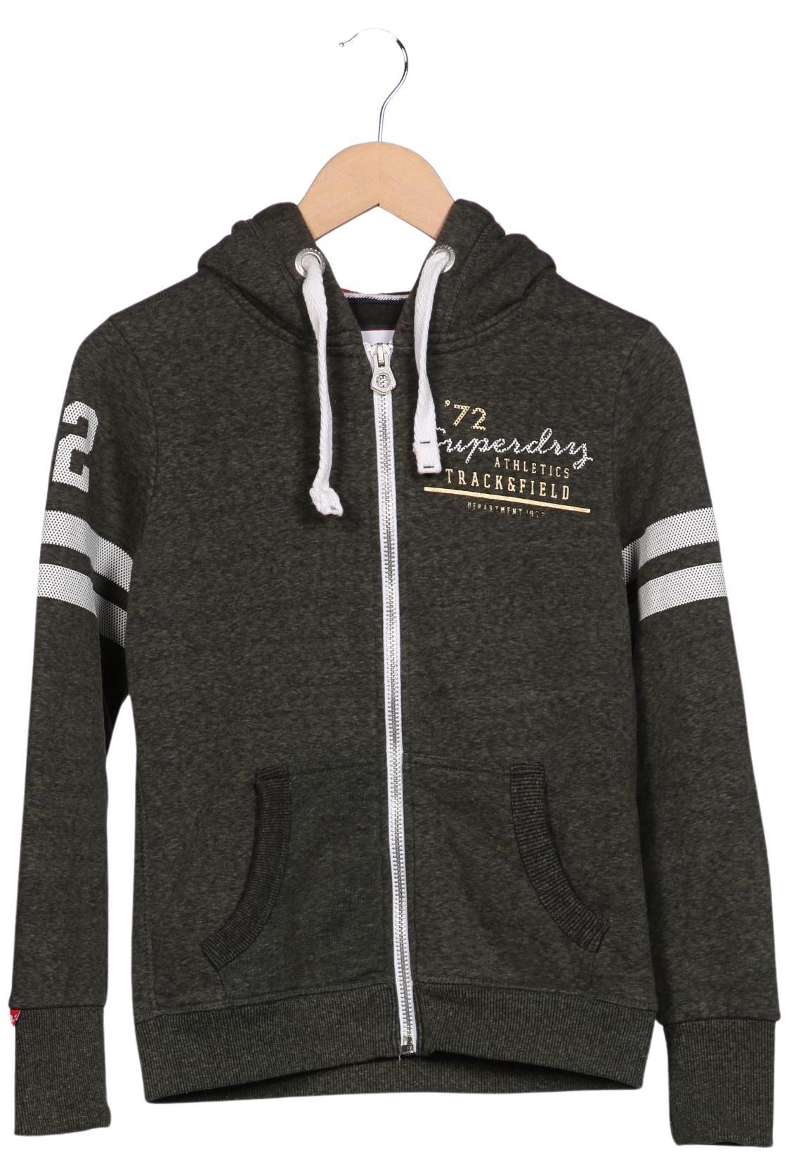 

Superdry Damen Kapuzenpullover, grün, Gr. 38