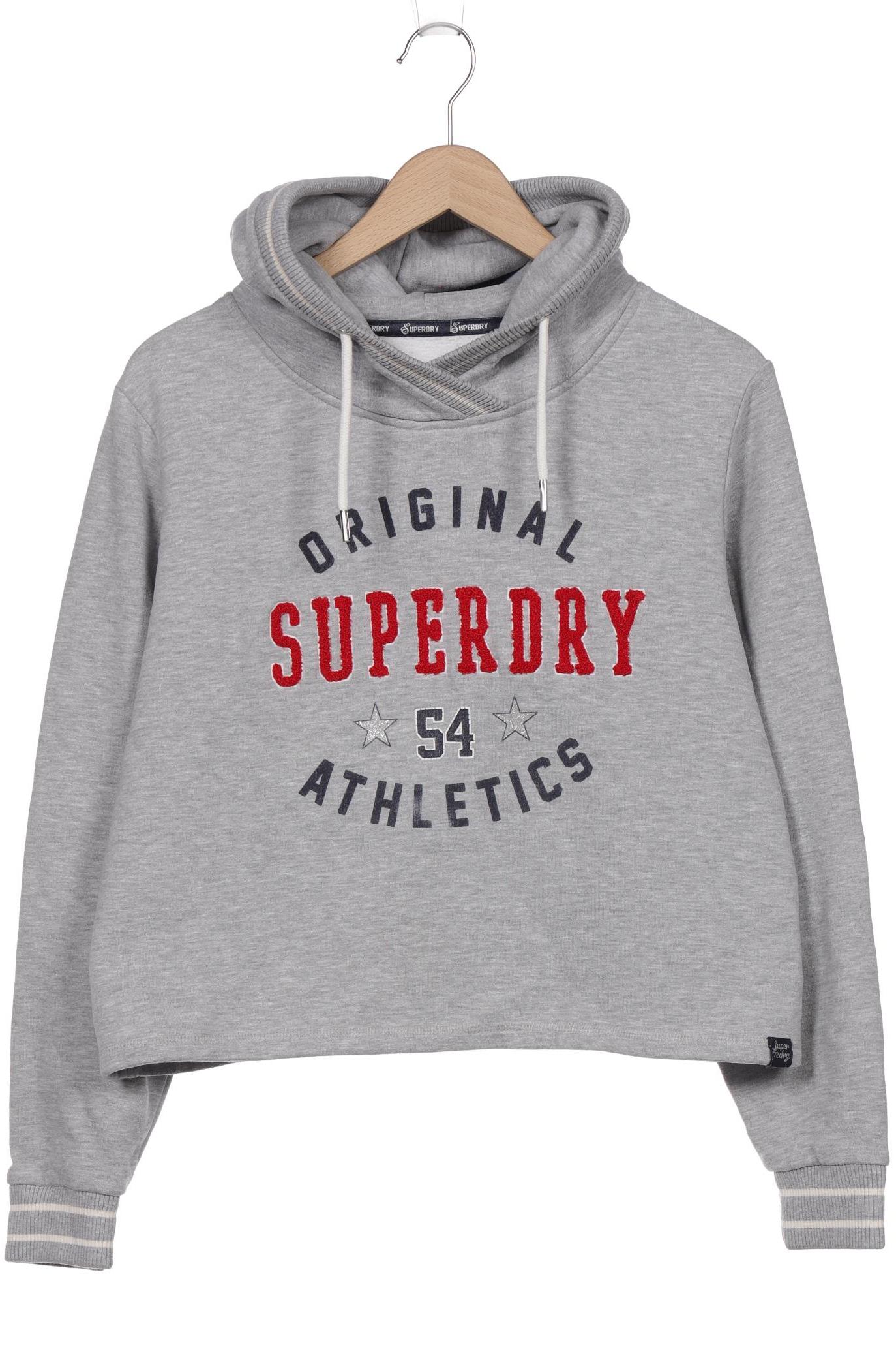 

Superdry Damen Kapuzenpullover, grau