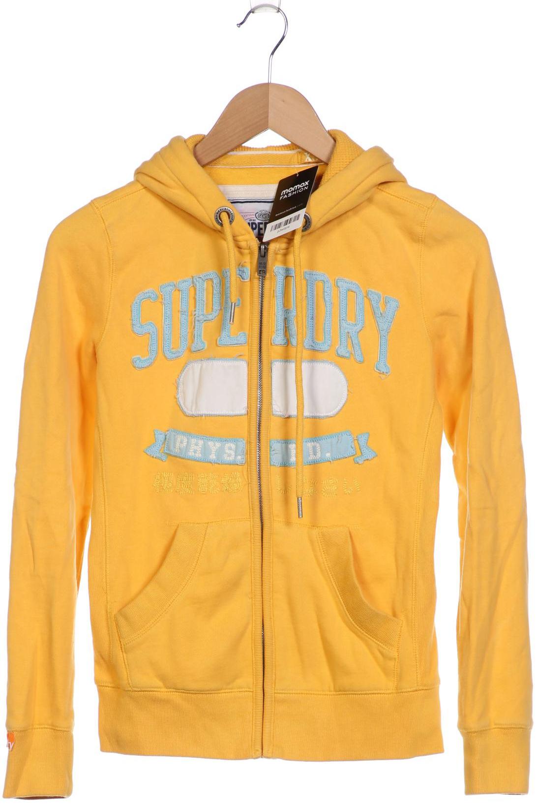 

Superdry Damen Kapuzenpullover, gelb, Gr. 34