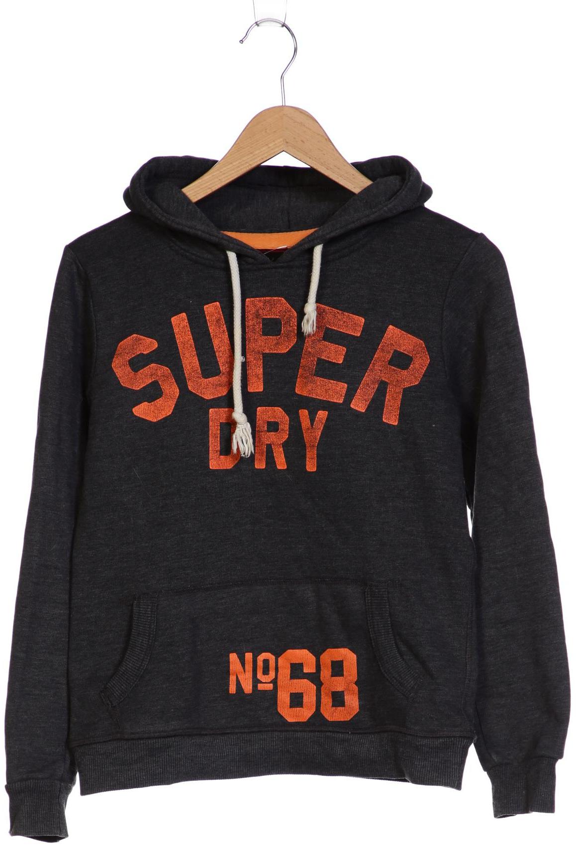 

Superdry Damen Kapuzenpullover, grau, Gr. 38