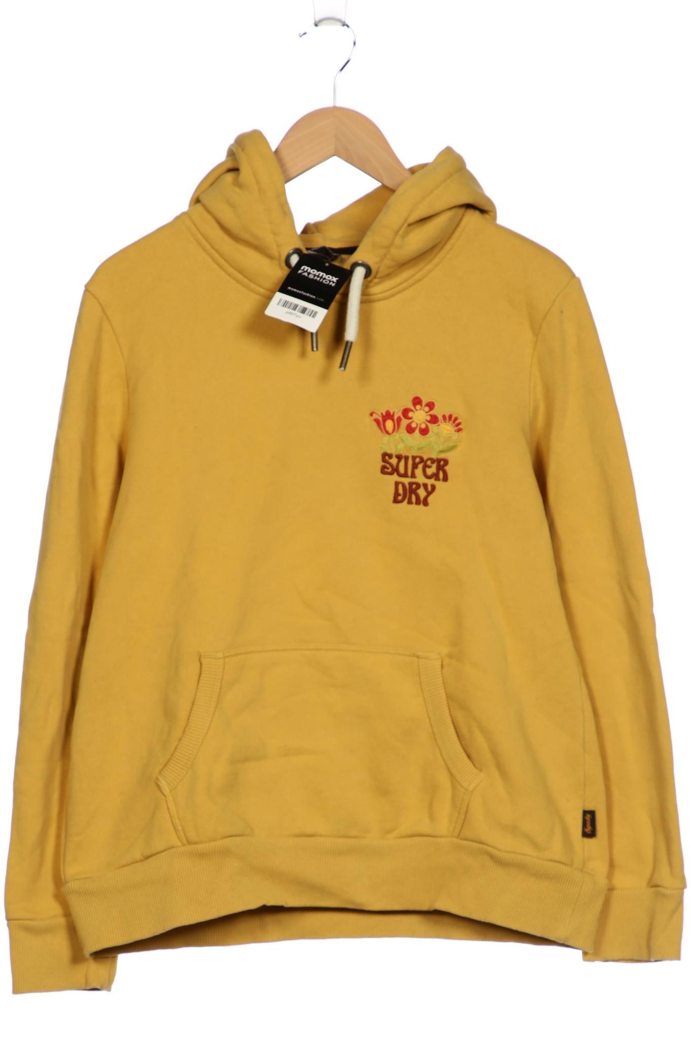 

Superdry Damen Kapuzenpullover, gelb, Gr. 42