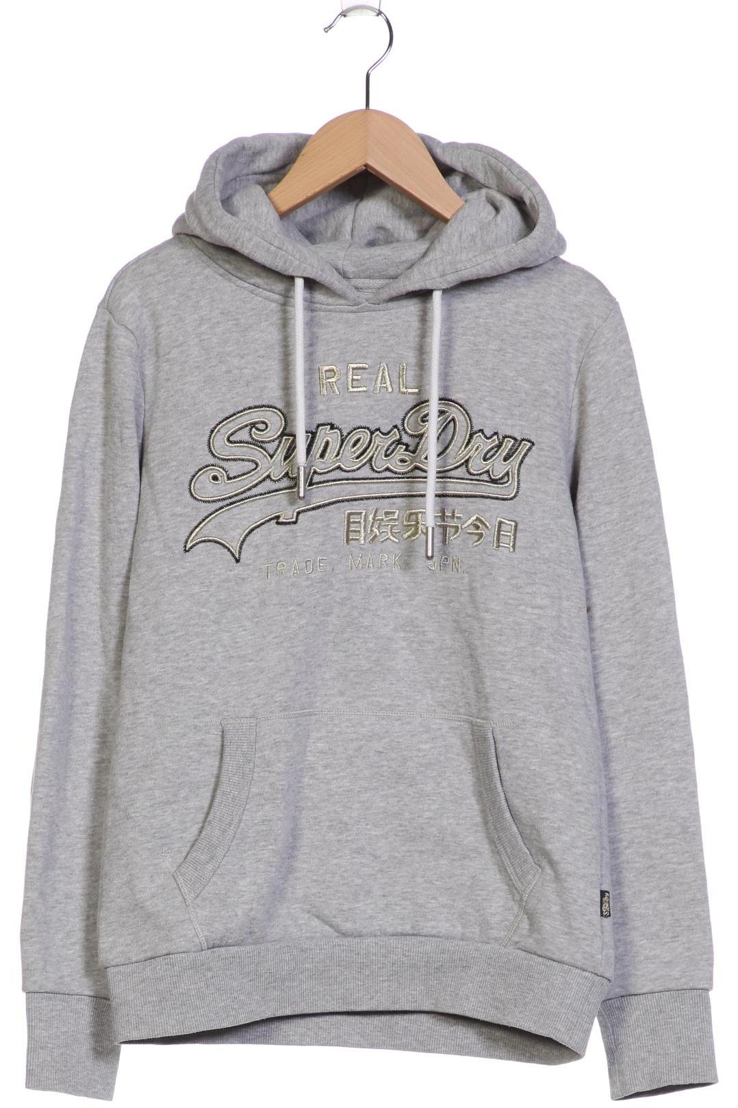 

Superdry Damen Kapuzenpullover, grau, Gr. 38