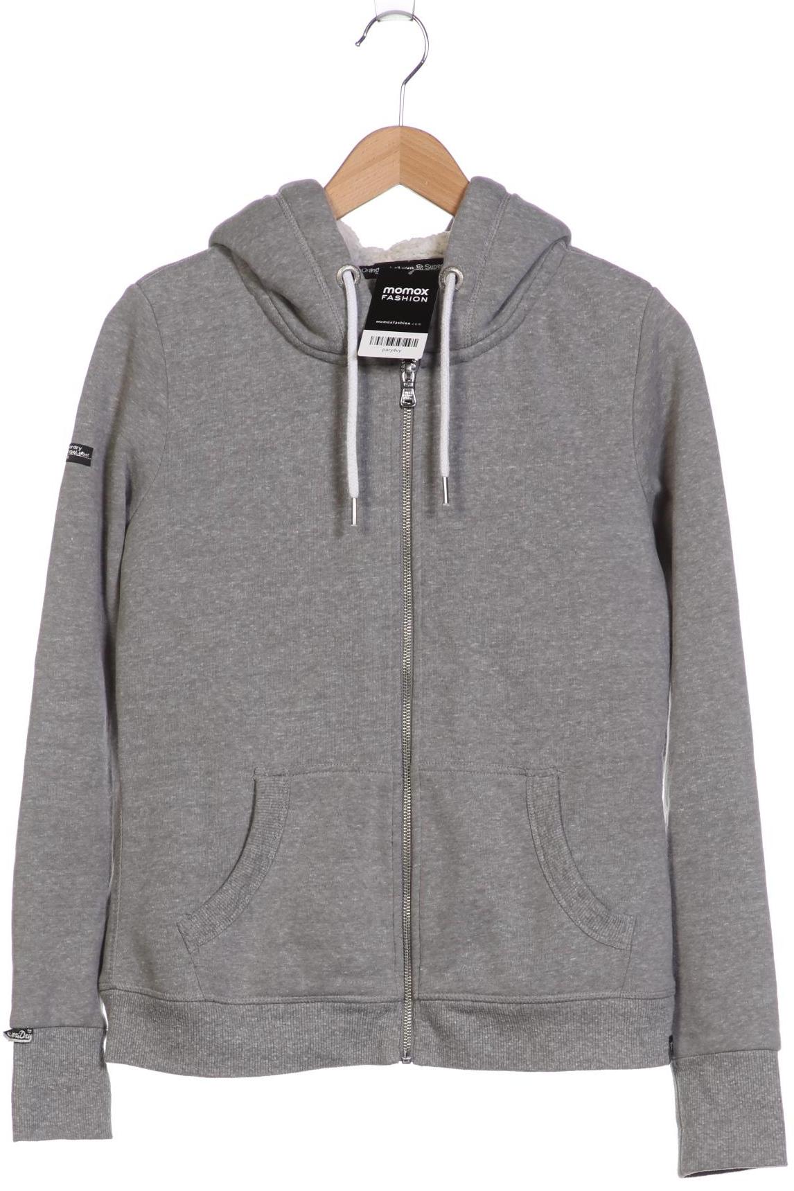 

Superdry Damen Kapuzenpullover, grau, Gr. 38