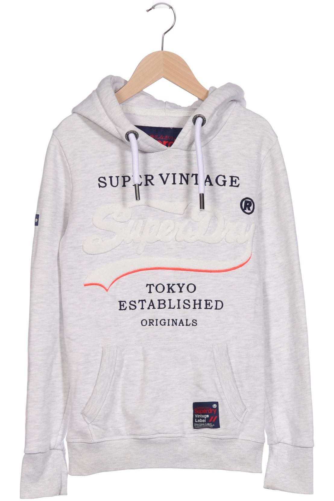 

Superdry Damen Kapuzenpullover, grau, Gr. 36