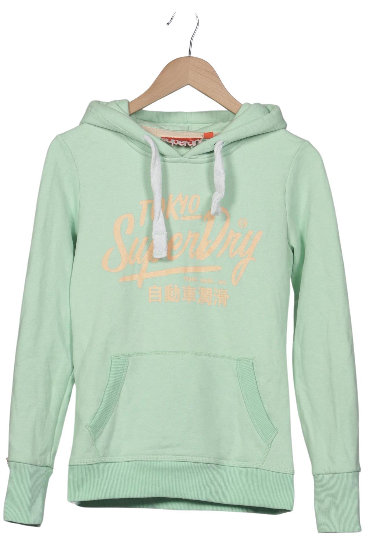 

Superdry Damen Kapuzenpullover, hellgrün, Gr. 38